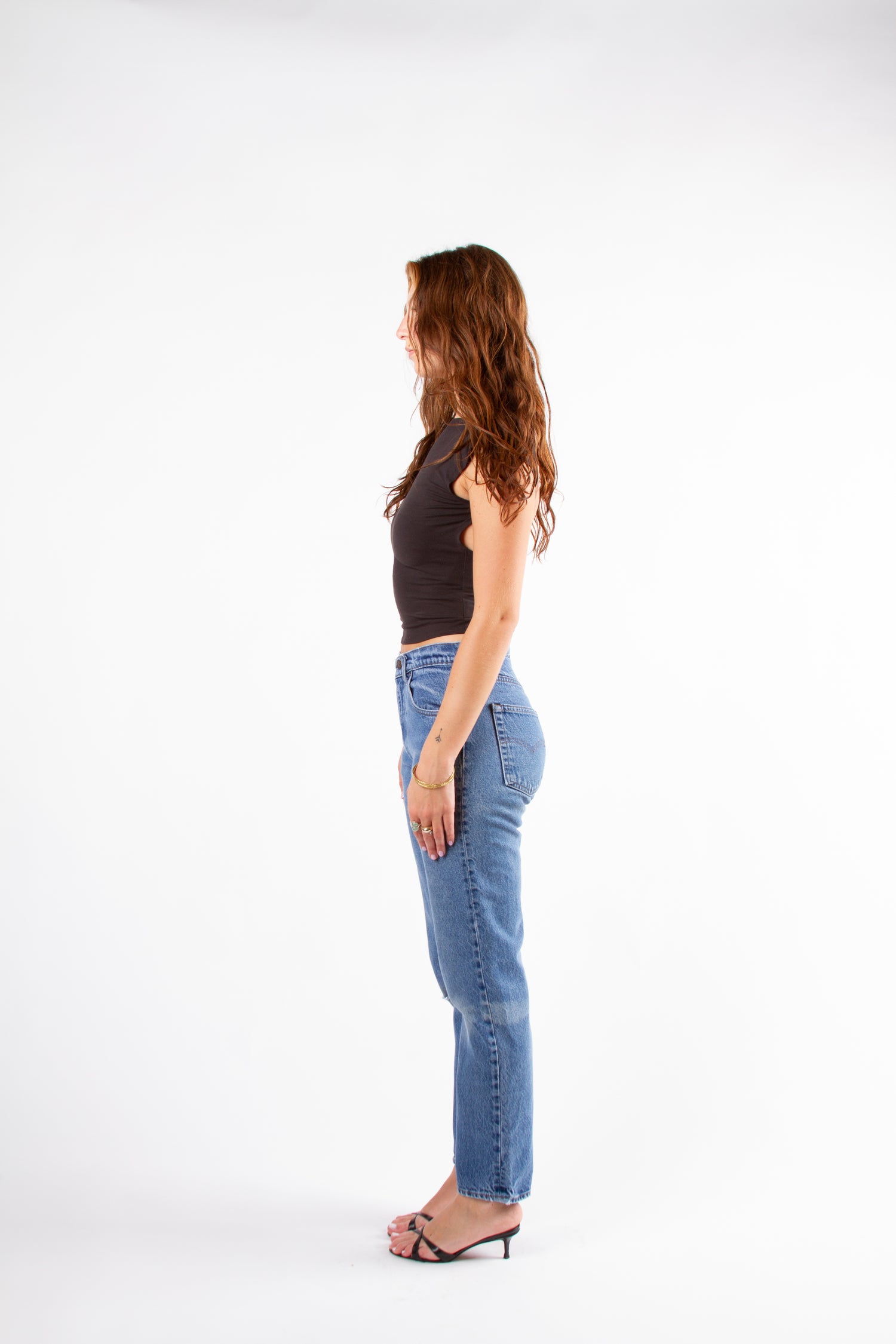 Vintage Levis 505 Size 29 | Mid Rise Straight Leg Fit Medium Wash 80s 90s USA Denim | 29" M 8