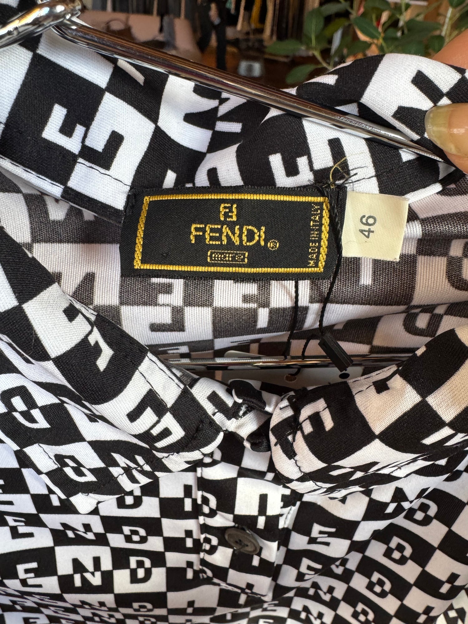 90s Fendi Monogram Top