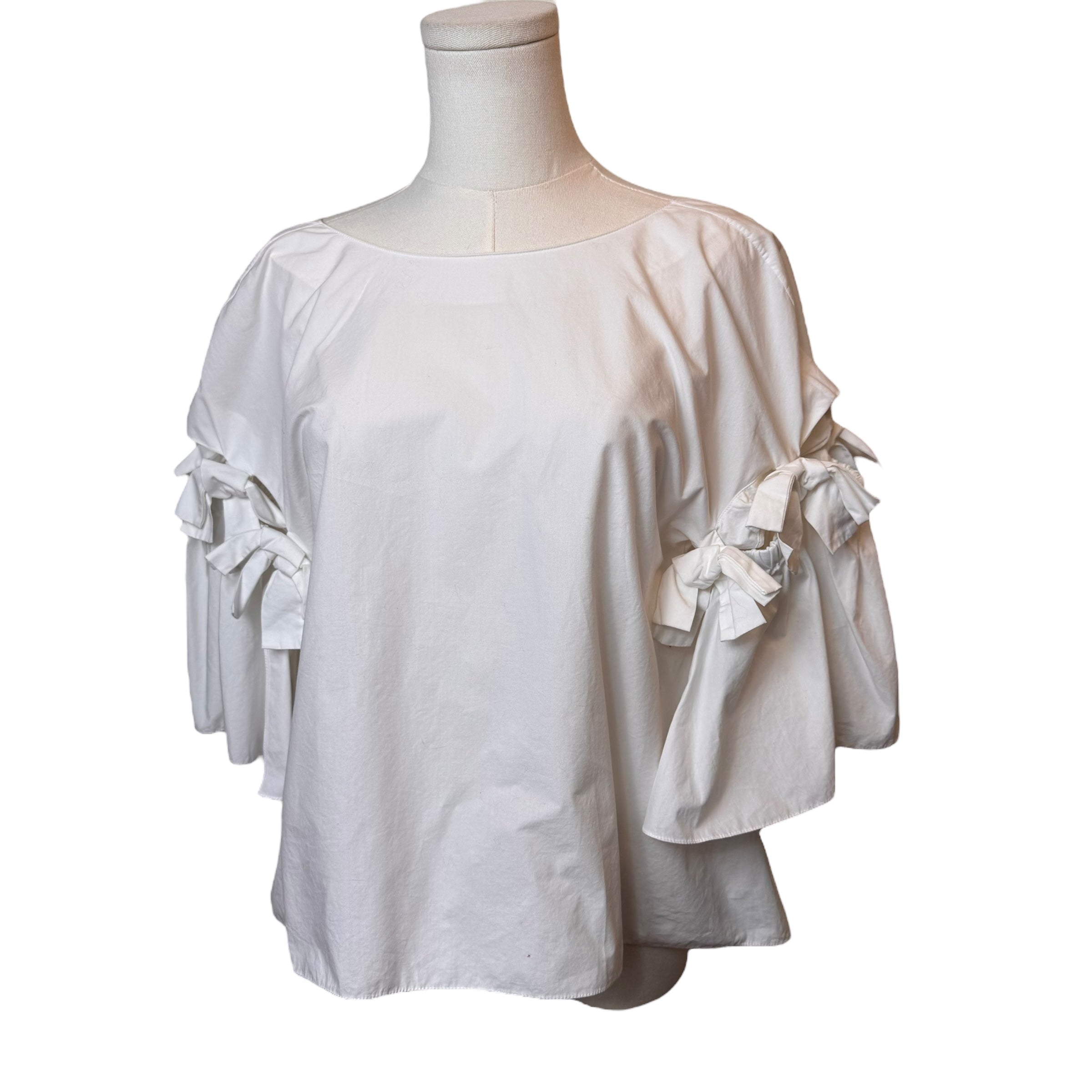Fendi Poplin Top w/ Bows