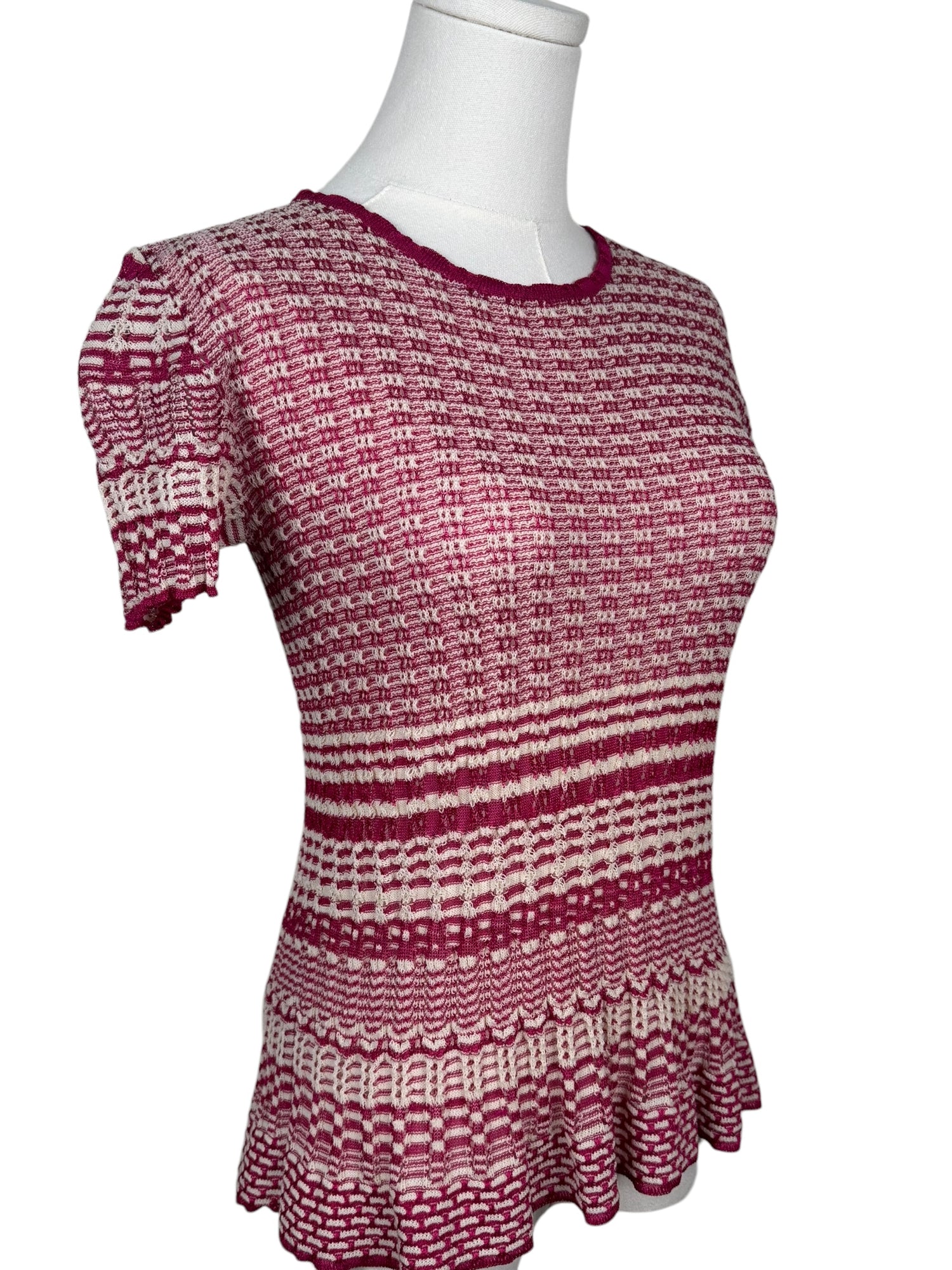 Missoni Knit Short Sleeve Top