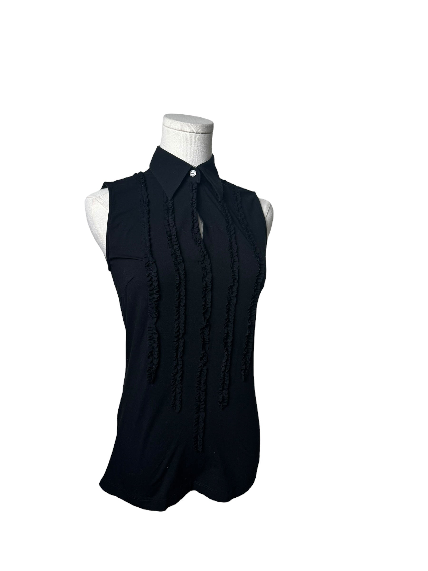 Vintage Black Burberry Tank Top