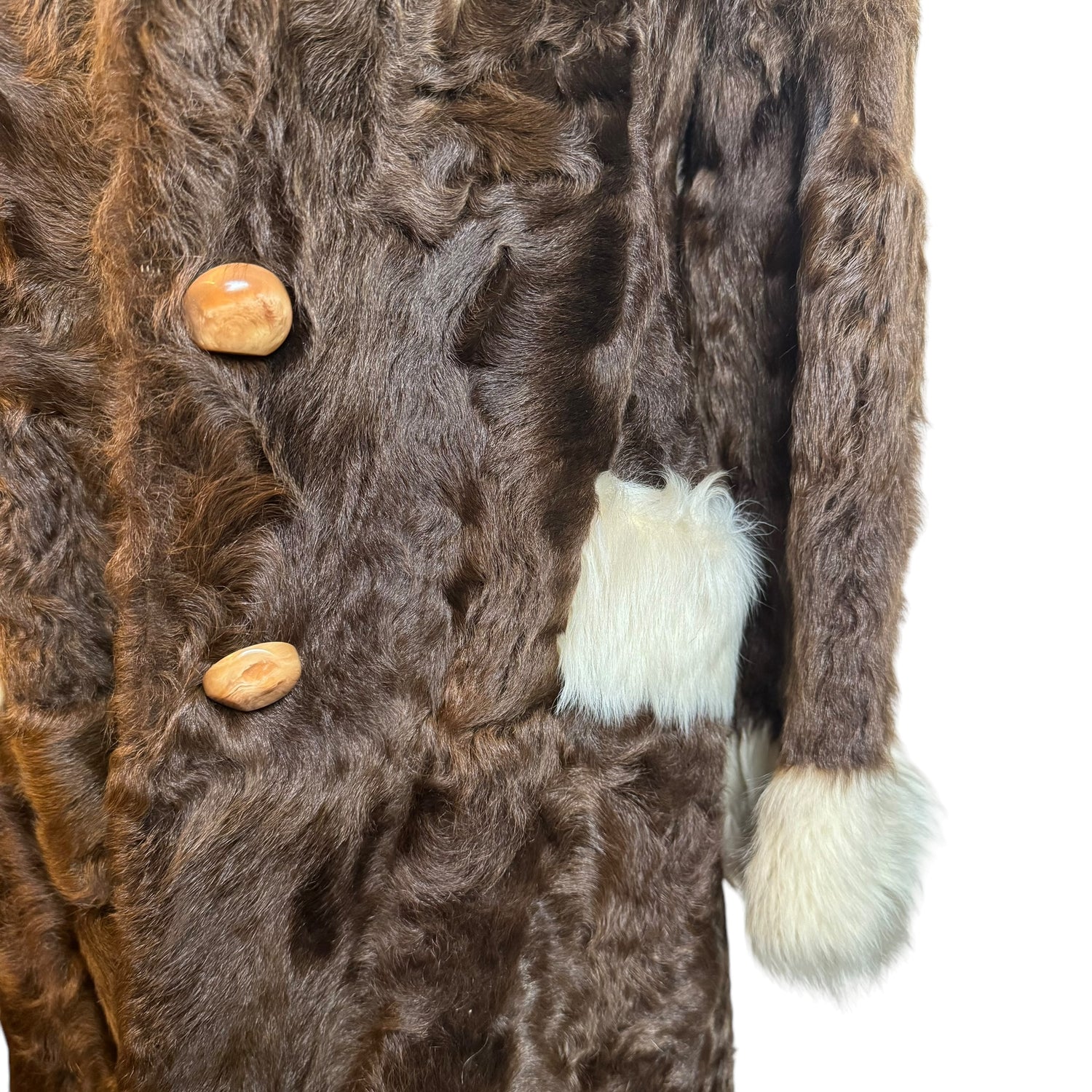 Brown Vintage Fur Jacket