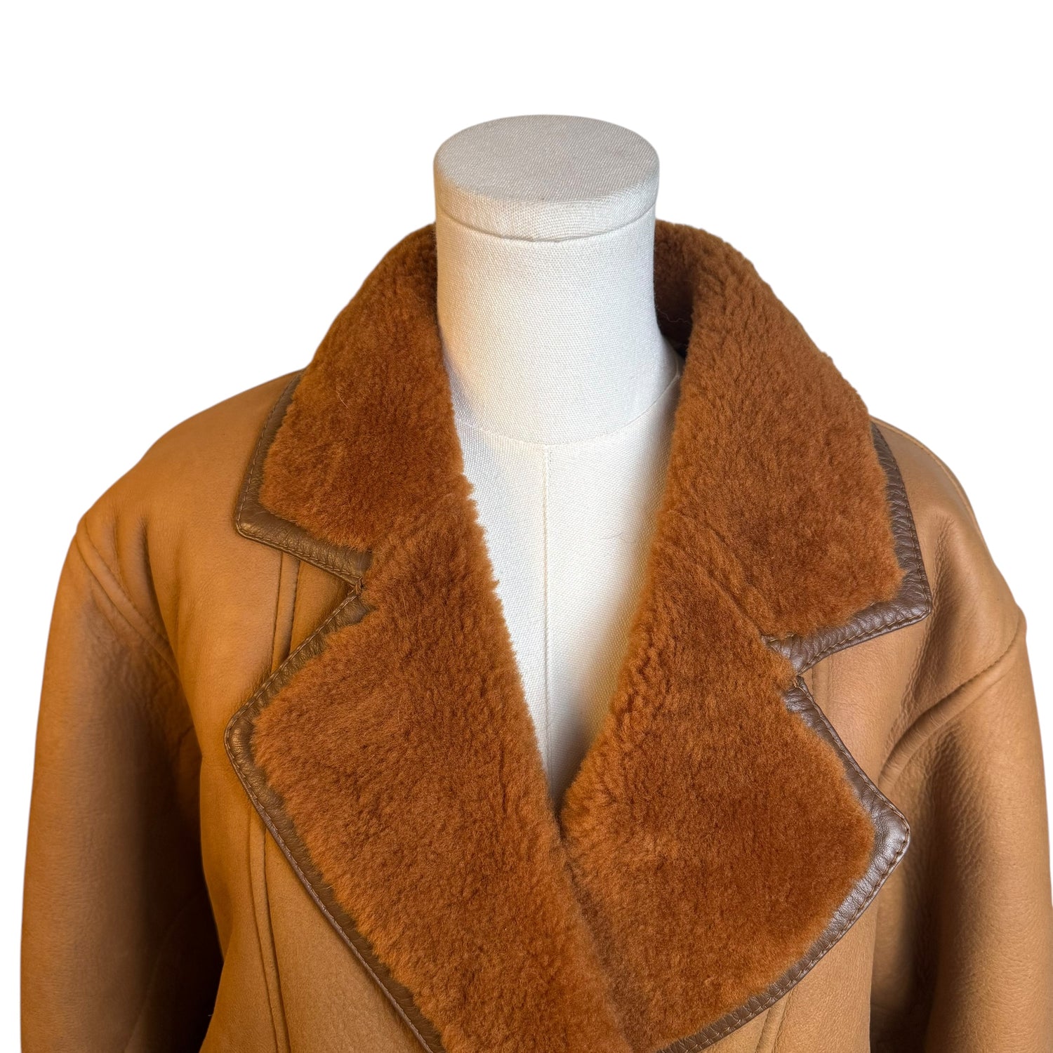 Vintage Leather and Fur Jacket