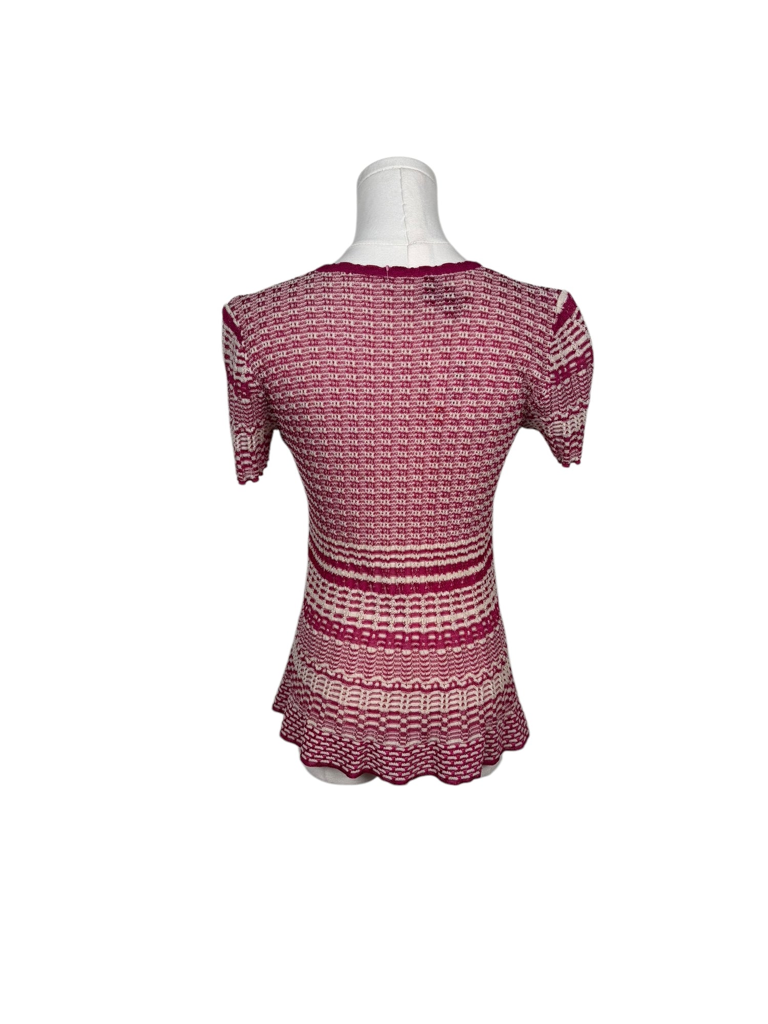 Missoni Knit Short Sleeve Top