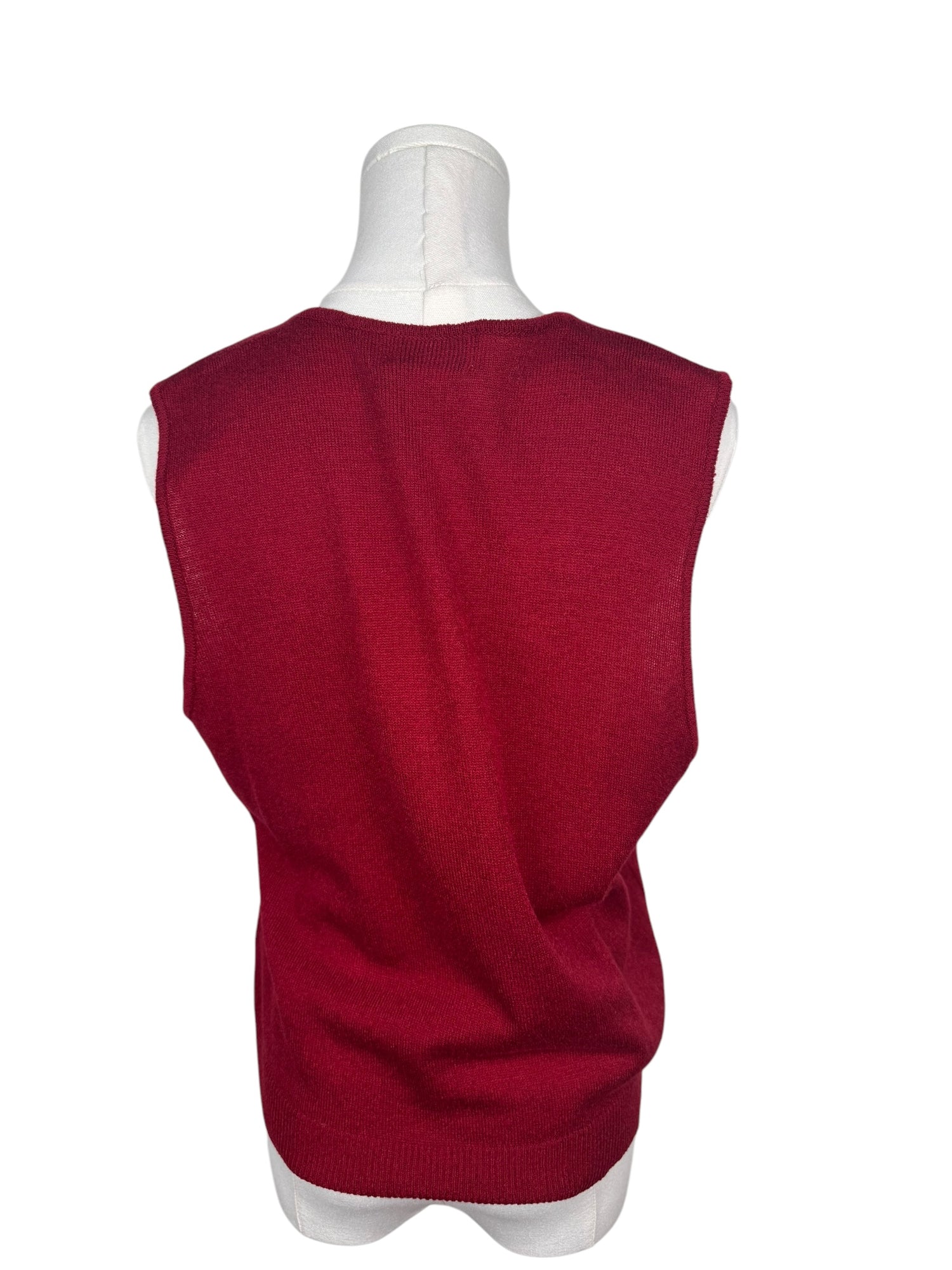 Vintage Burberry Red Top