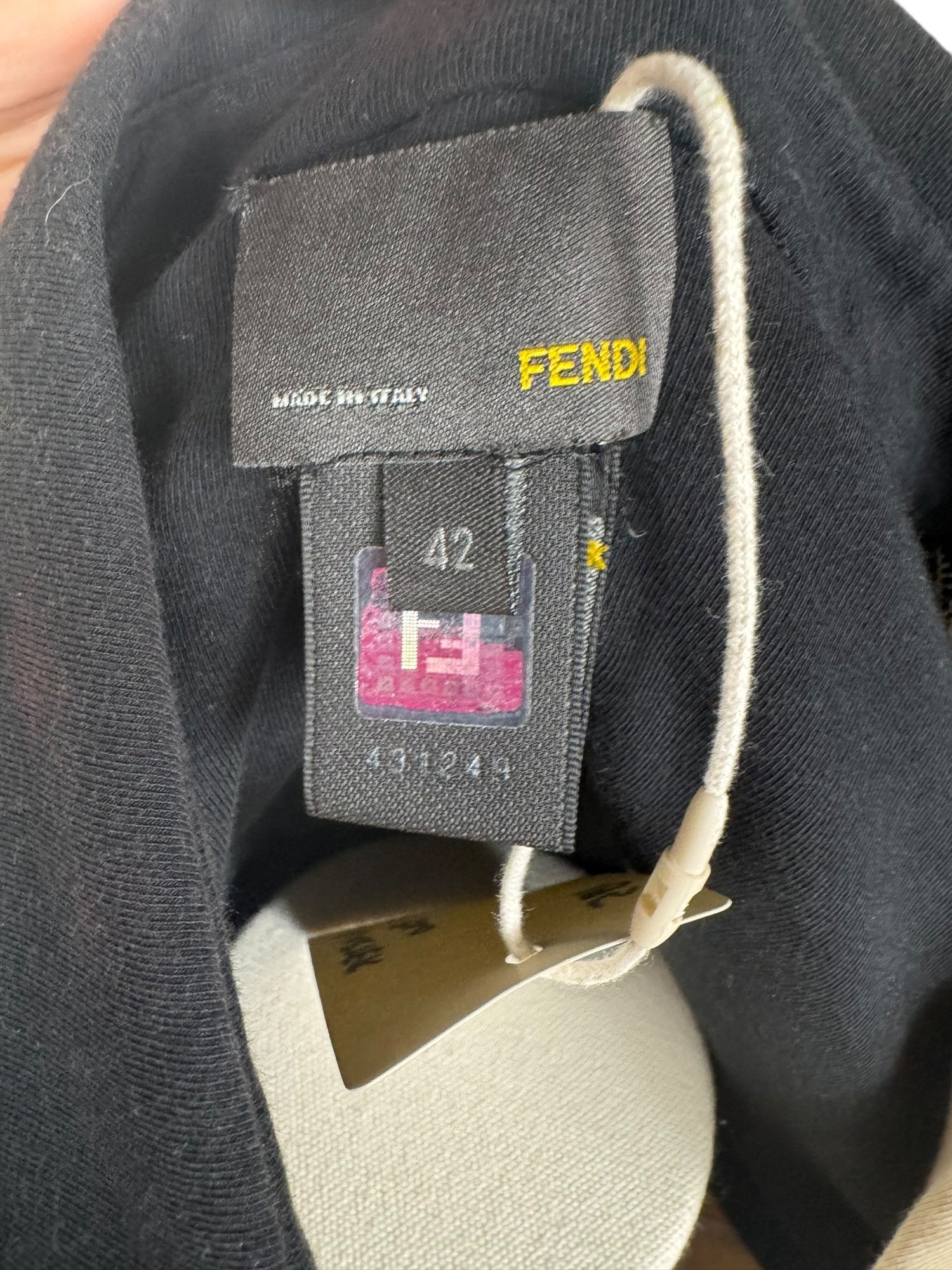 Fendi Quarter Sleeve Polo