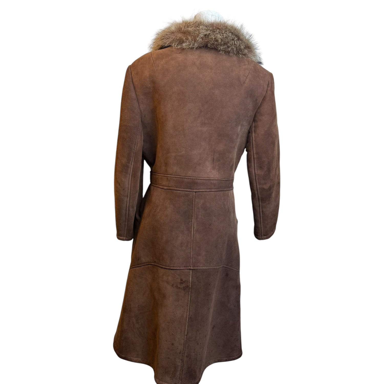 Brown Vintage Fur Jacket