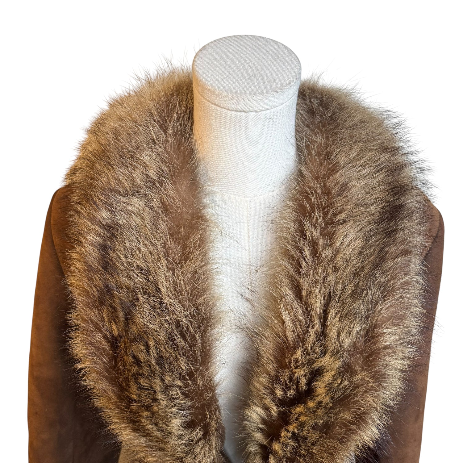 Brown Vintage Fur Jacket