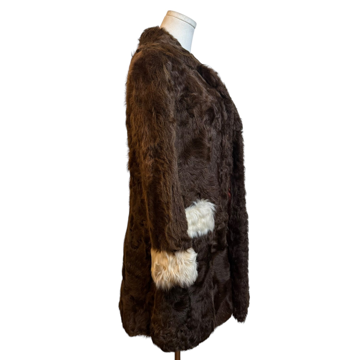 Brown Vintage Fur Jacket