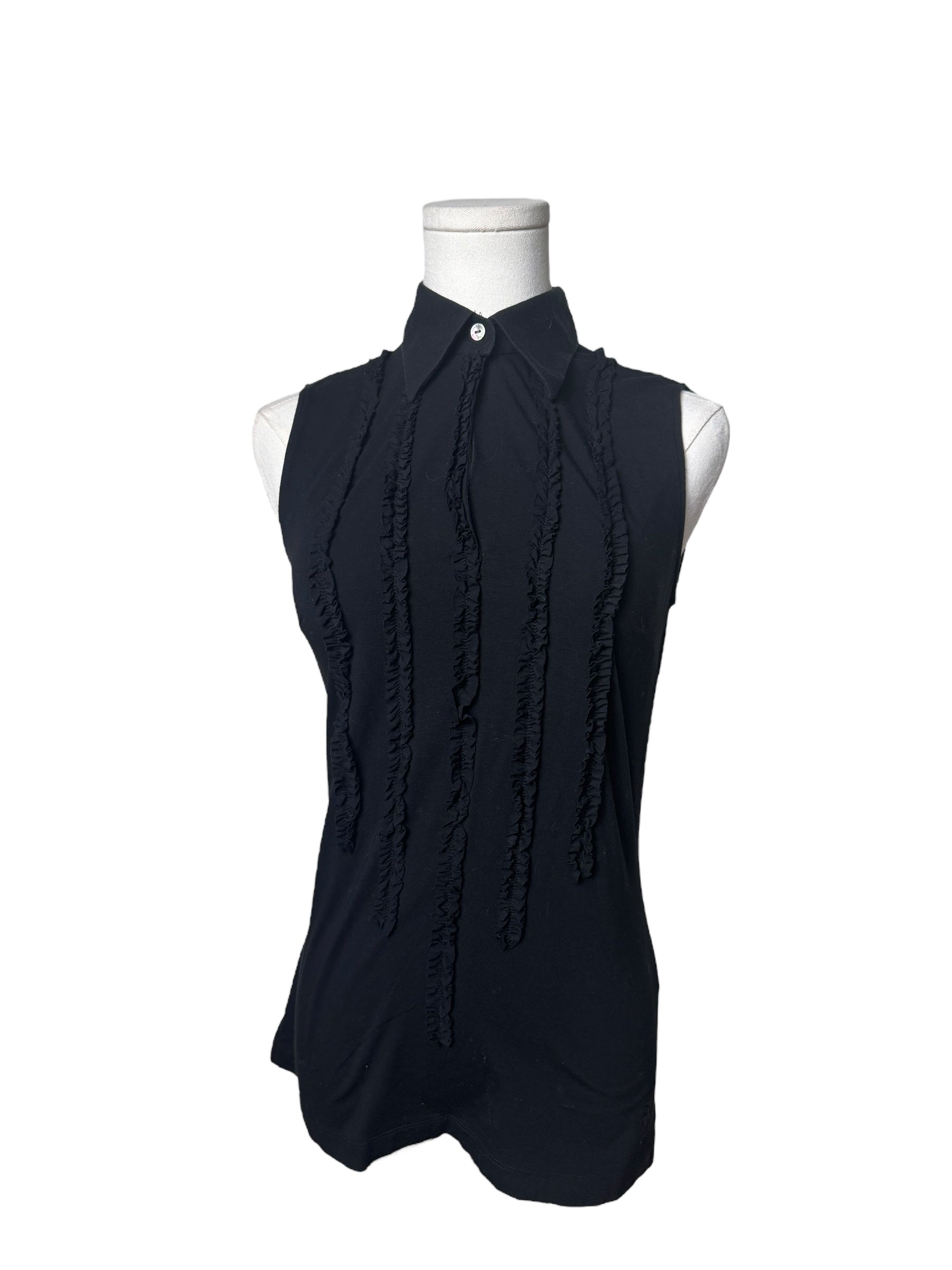 Vintage Black Burberry Tank Top