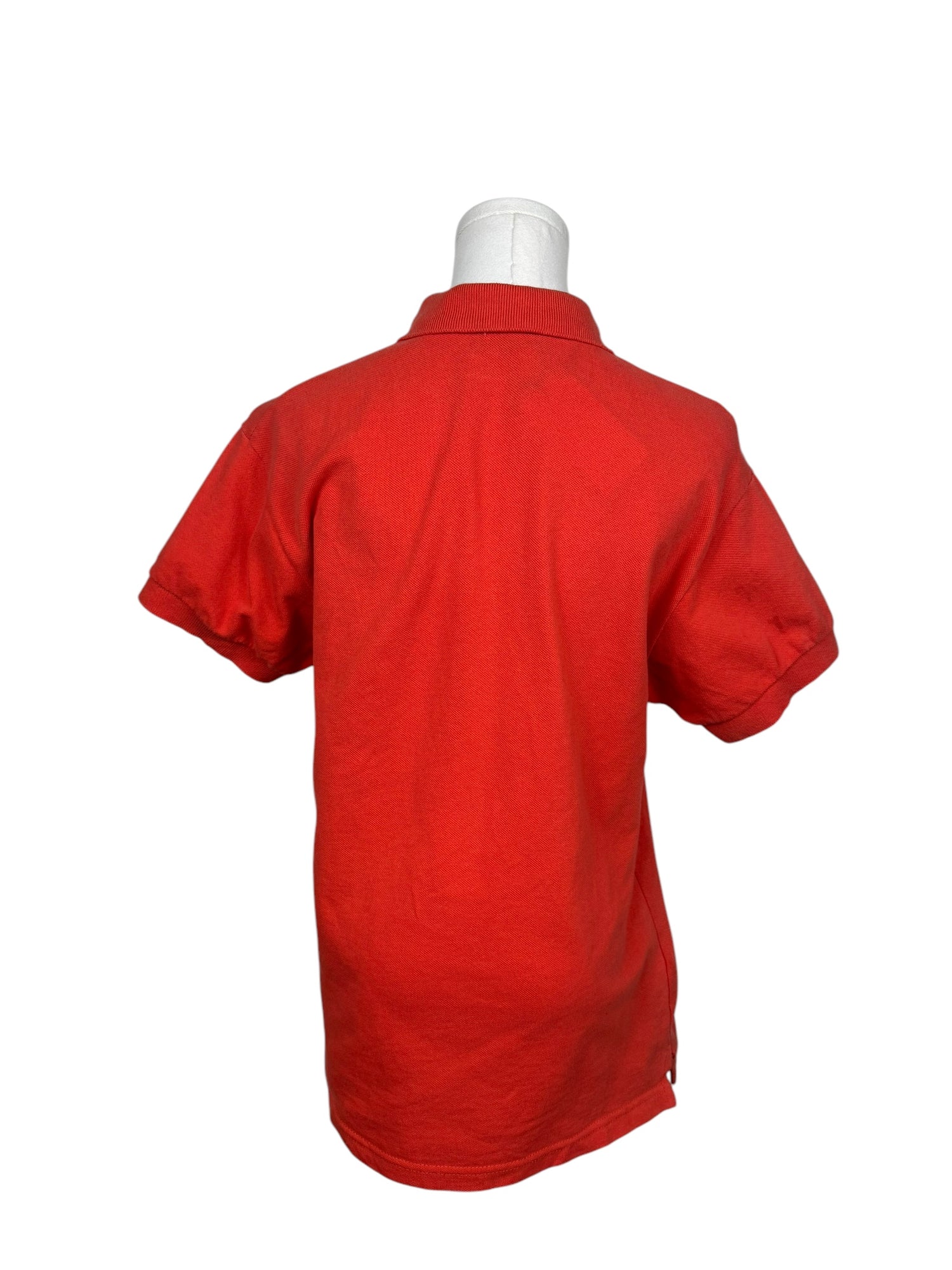 Fendi Logo Coral Short Sleeve Polo