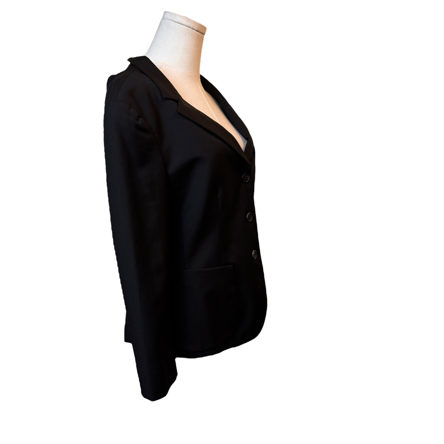 Prada Black Blazer Top