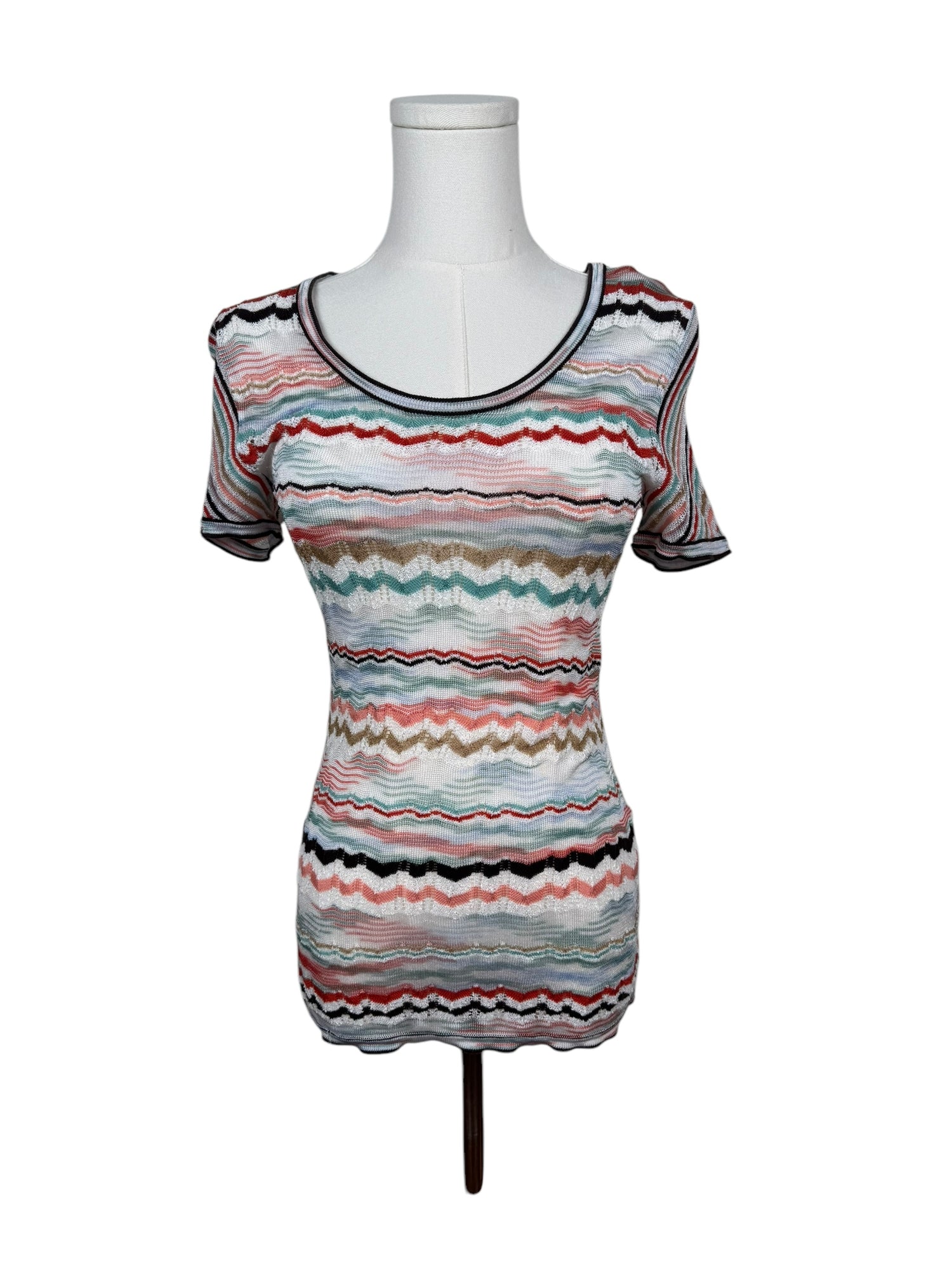 Missoni Knit Crochet Top