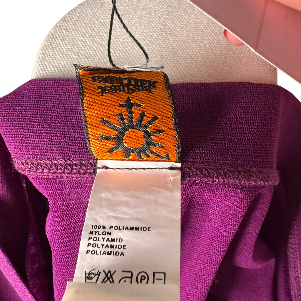 JPG Black/Purple Mesh Striped Cardigan