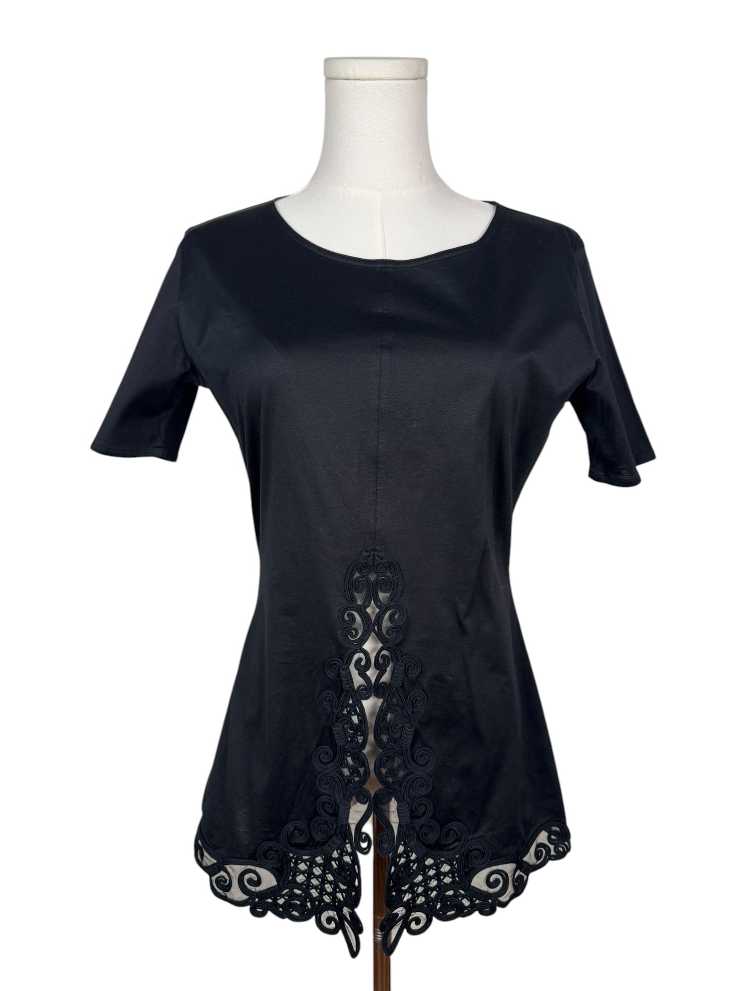 Christian Dior Embroidered Cutout Top