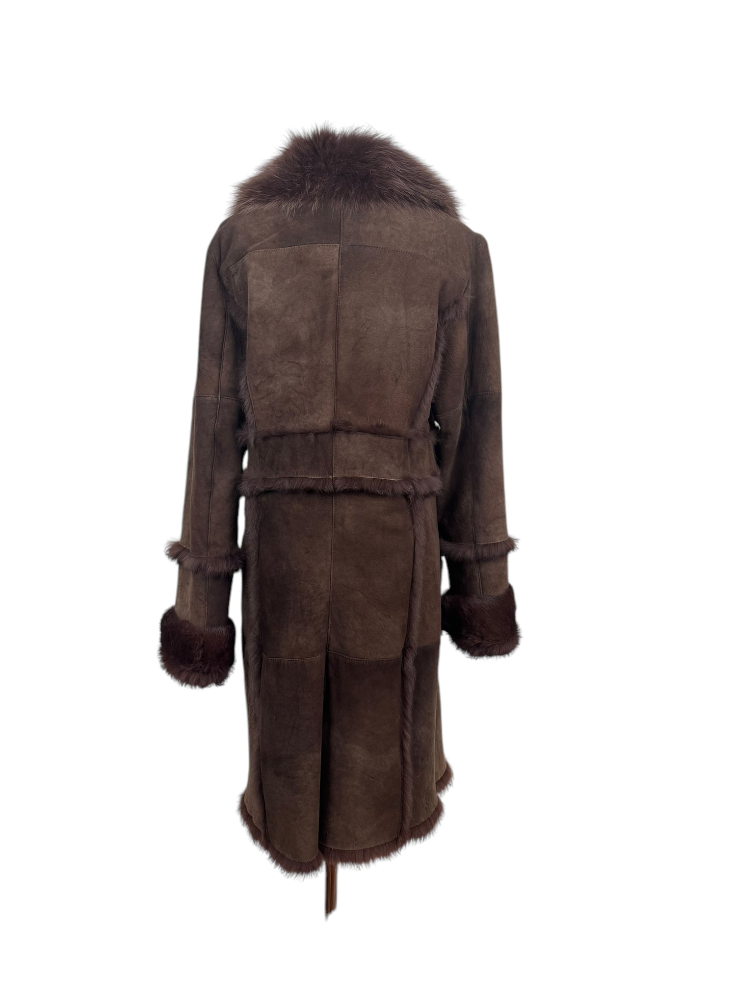 Brown Vintage Fur Jacket