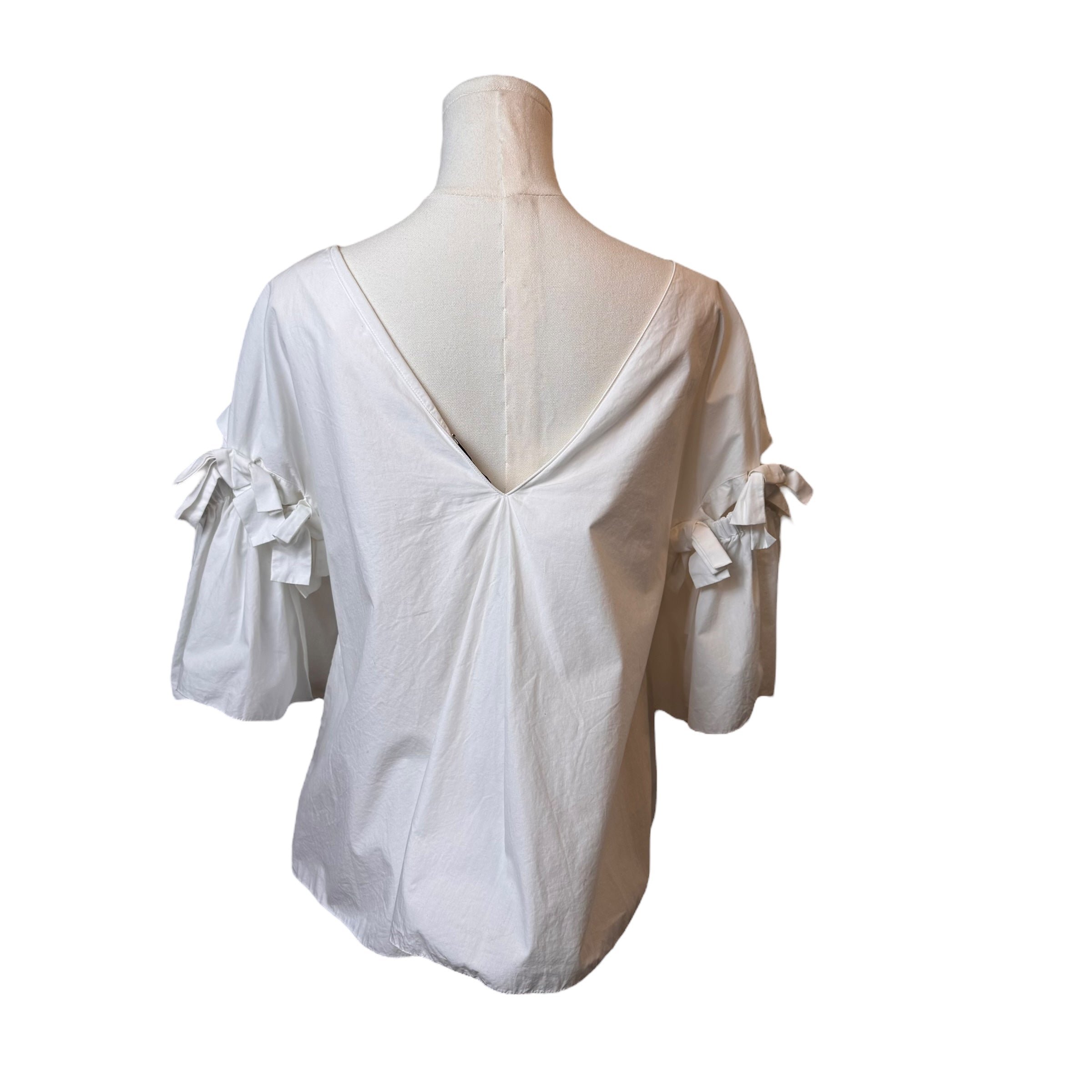 Fendi Poplin Top w/ Bows