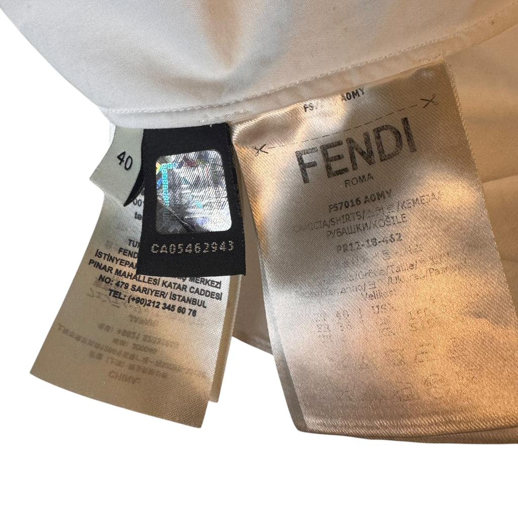 Fendi Poplin Top w/ Bows