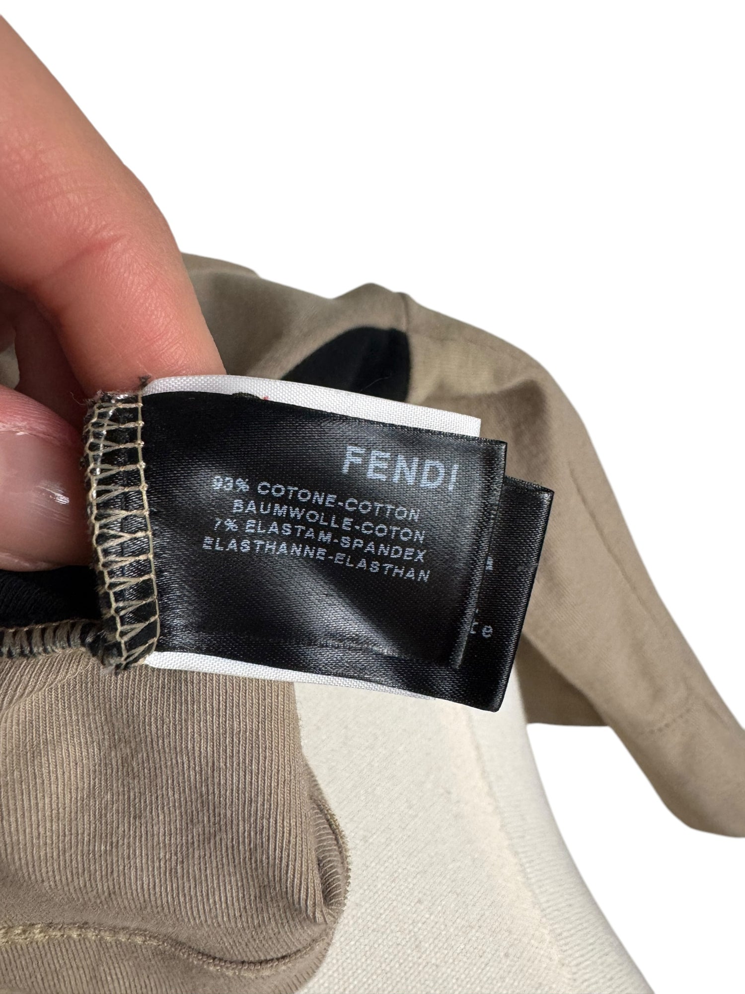 Fendi Quarter Sleeve Polo