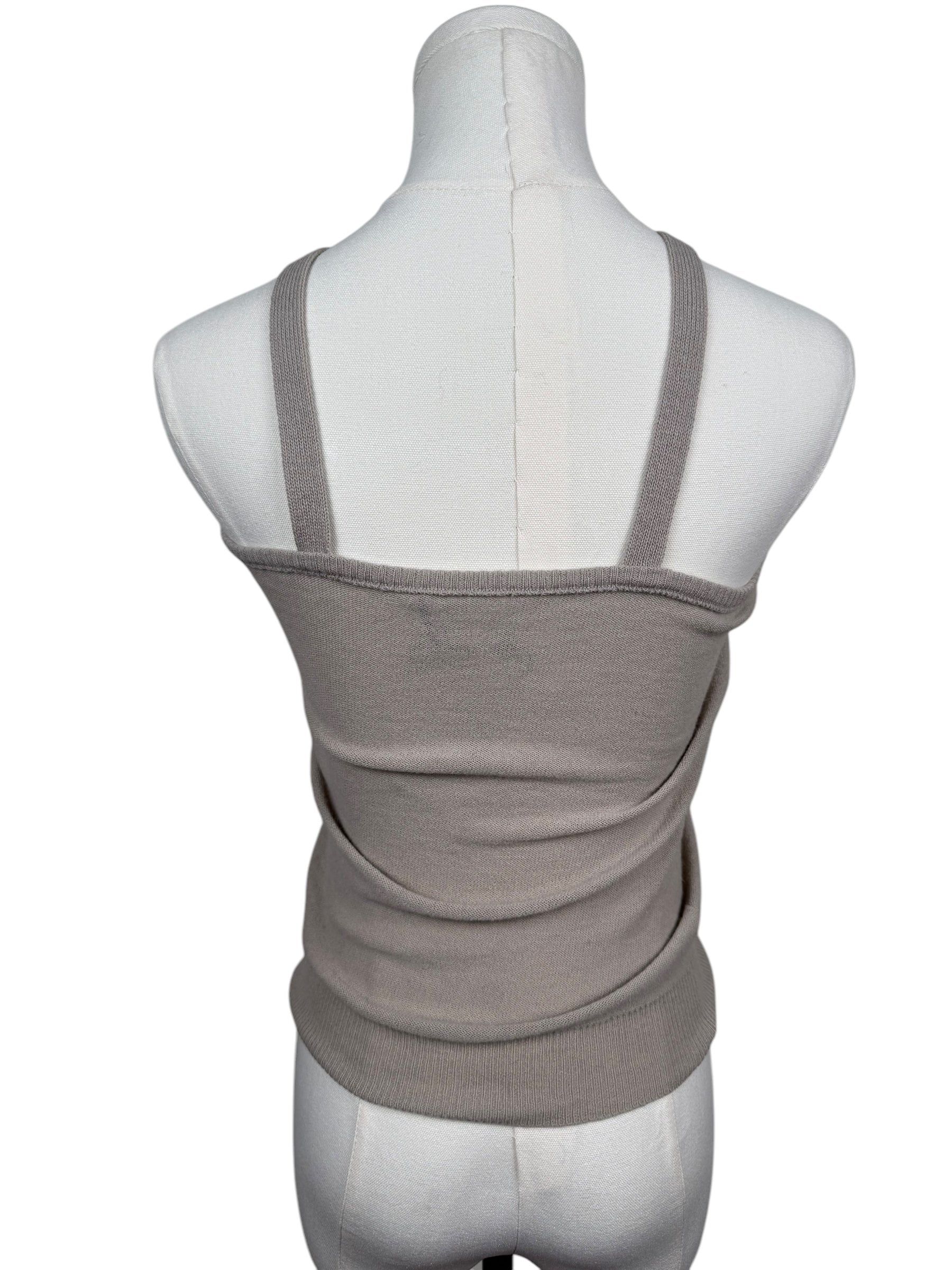 Vintage Sonia Rykiel Embellished Knit Tank