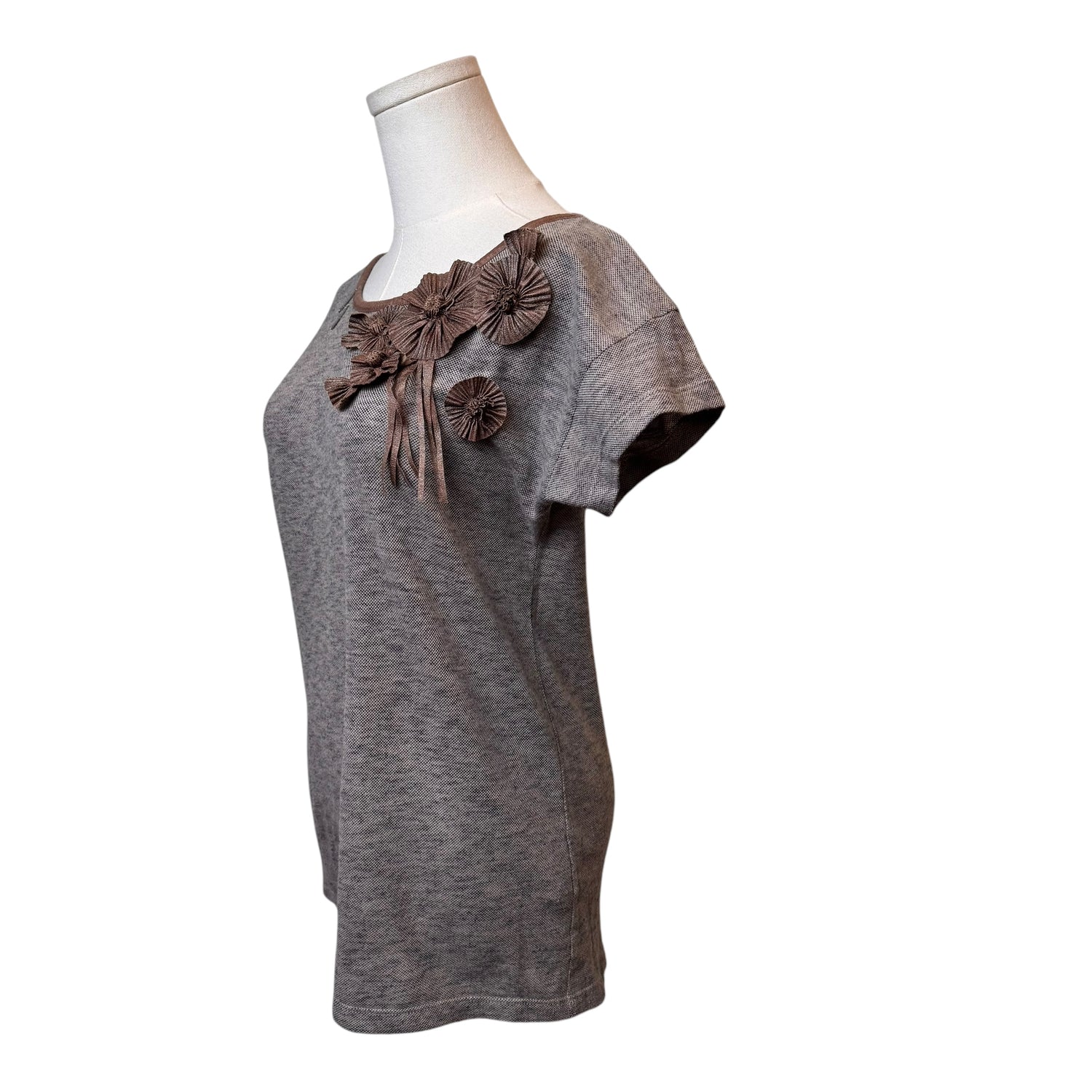 Cop Copine T-Shirt w/ Flower Decal