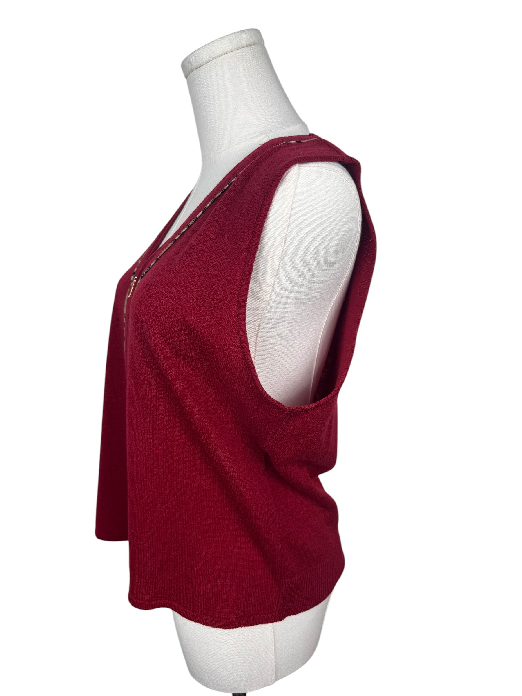 Vintage Burberry Red Top