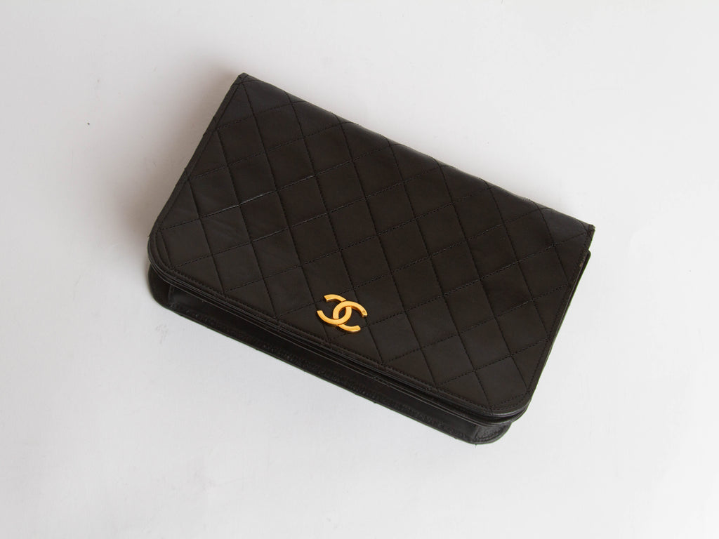 Vintage Chanel Small Single Flap Bag