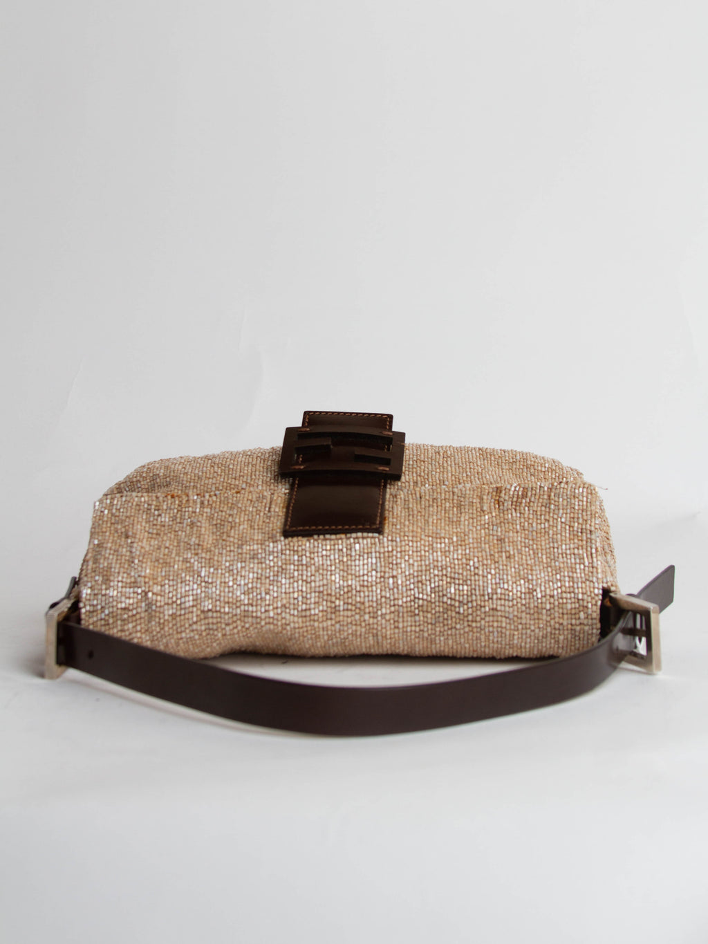 Vintage Fendi Beaded Baguette Bag