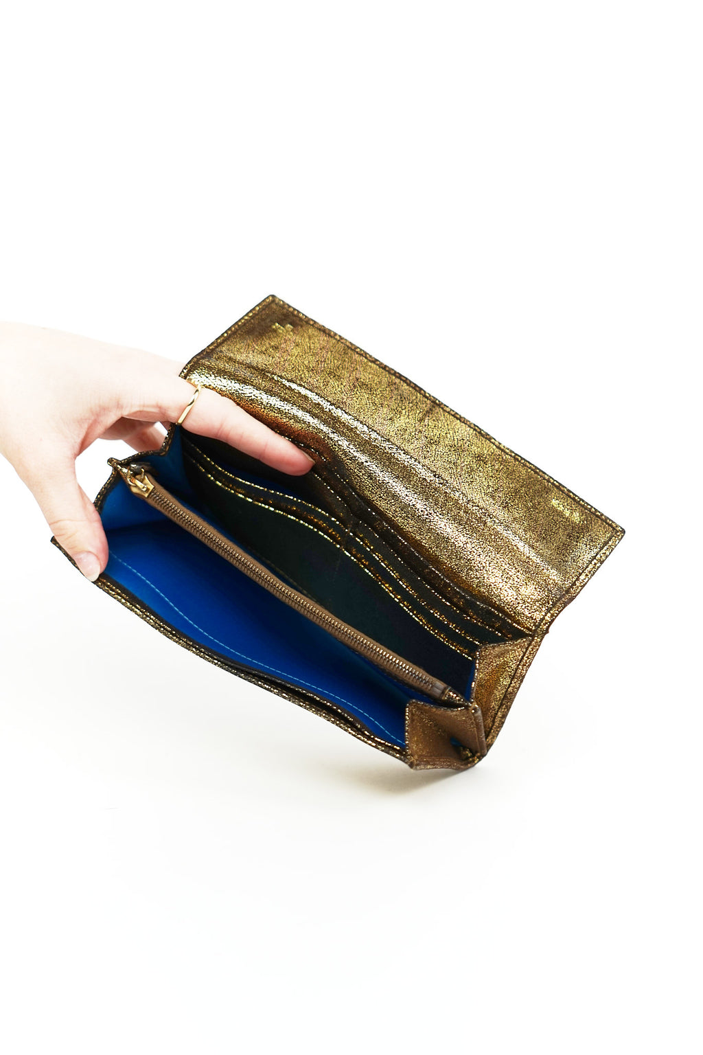 Fendi Gold FF Wallet