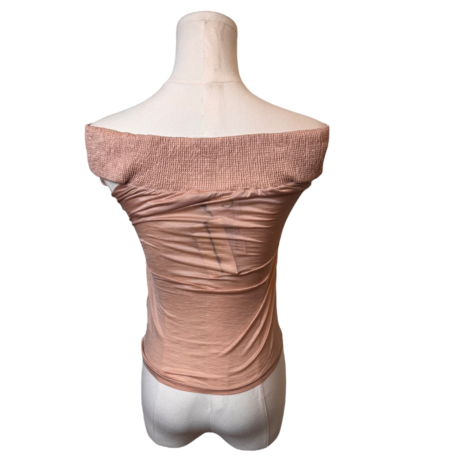 Gucci Pink Off The Shoulder Wrap Sleeveless Top by Tom Ford