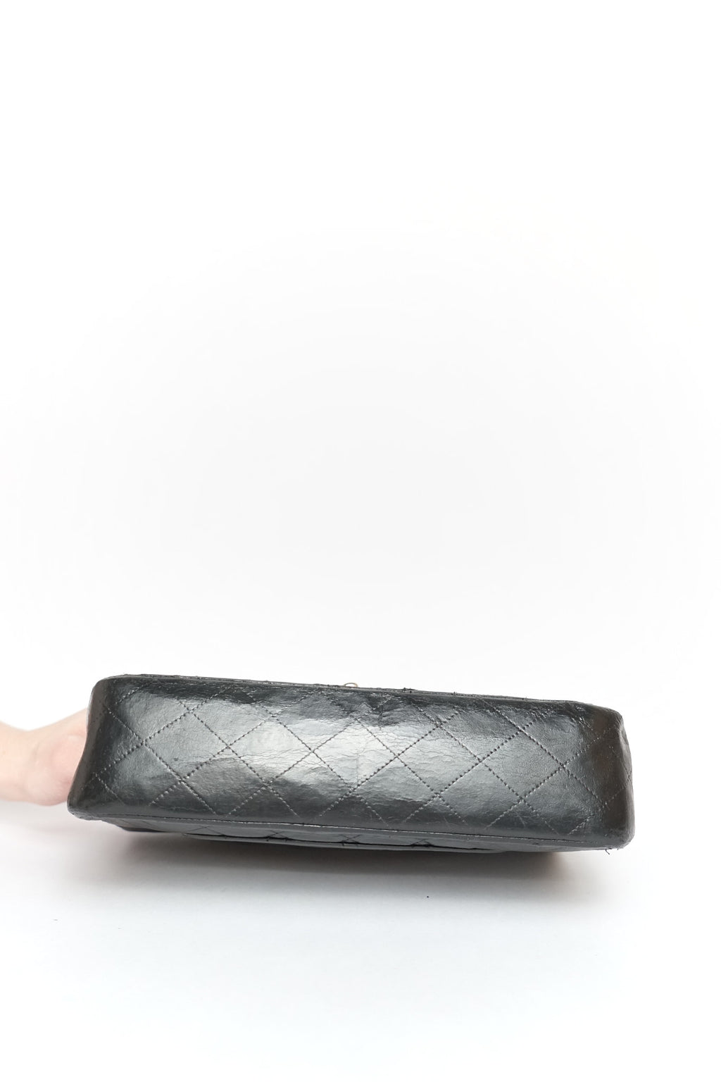 Chanel Black Lambskin Classic Double Flap Bag