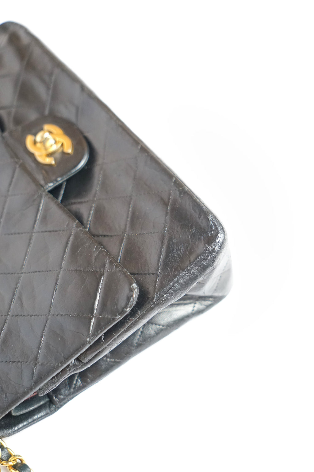 Chanel Black Lambskin Classic Double Flap Bag