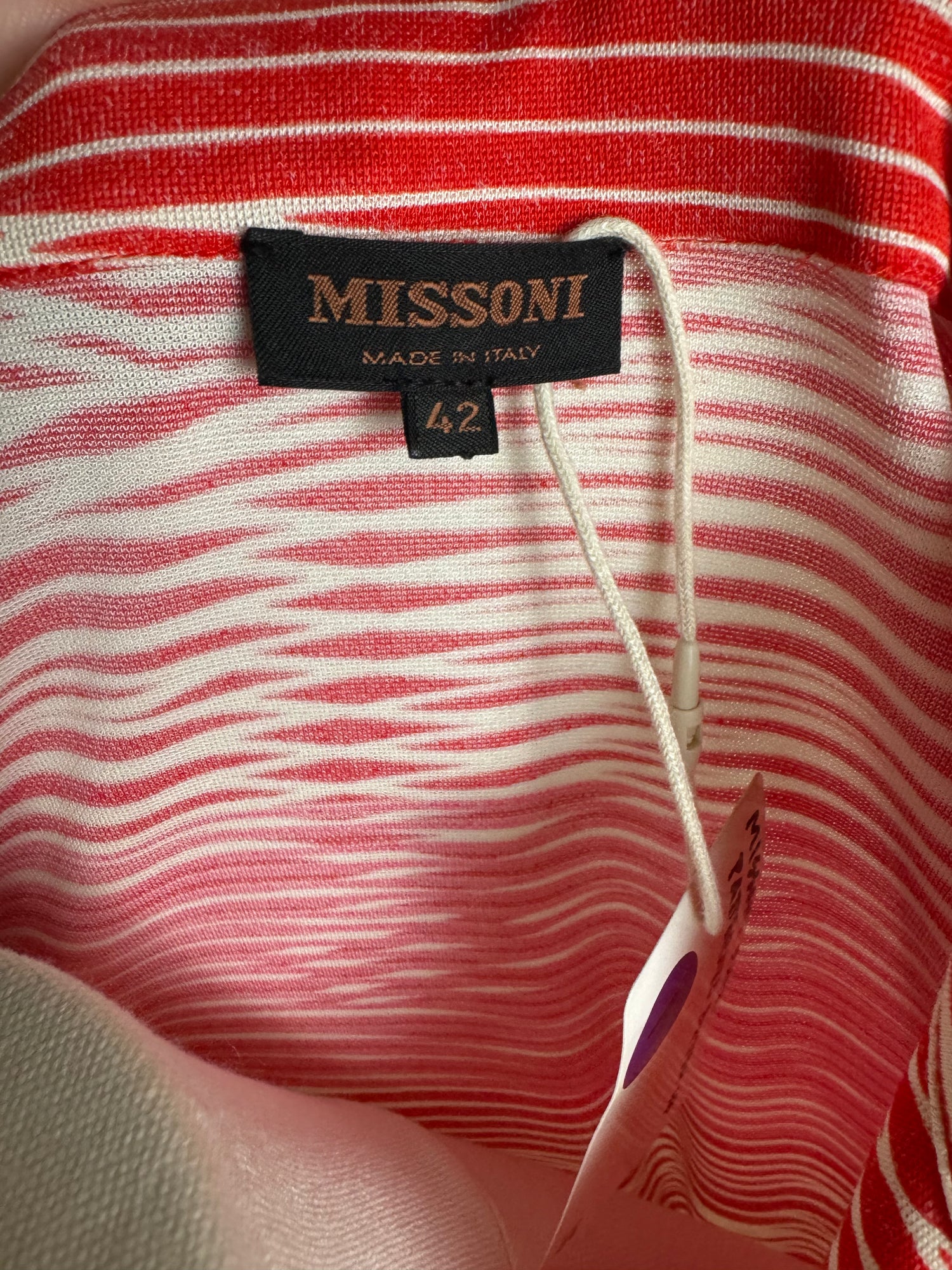 Missoni Pink Patterned Button Up