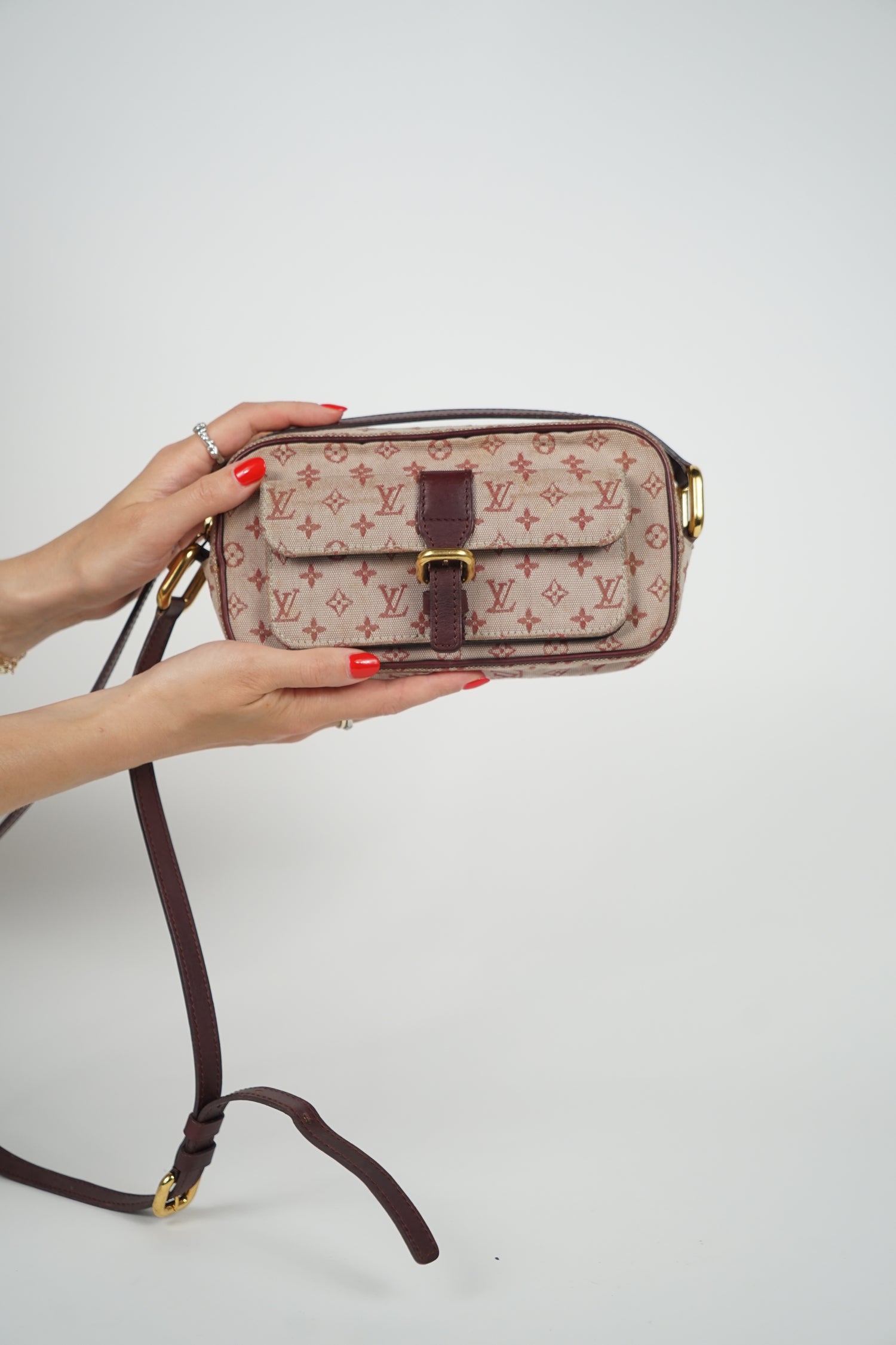 Vintage Louis Vuitton Pink Monogram Crossbody Bag