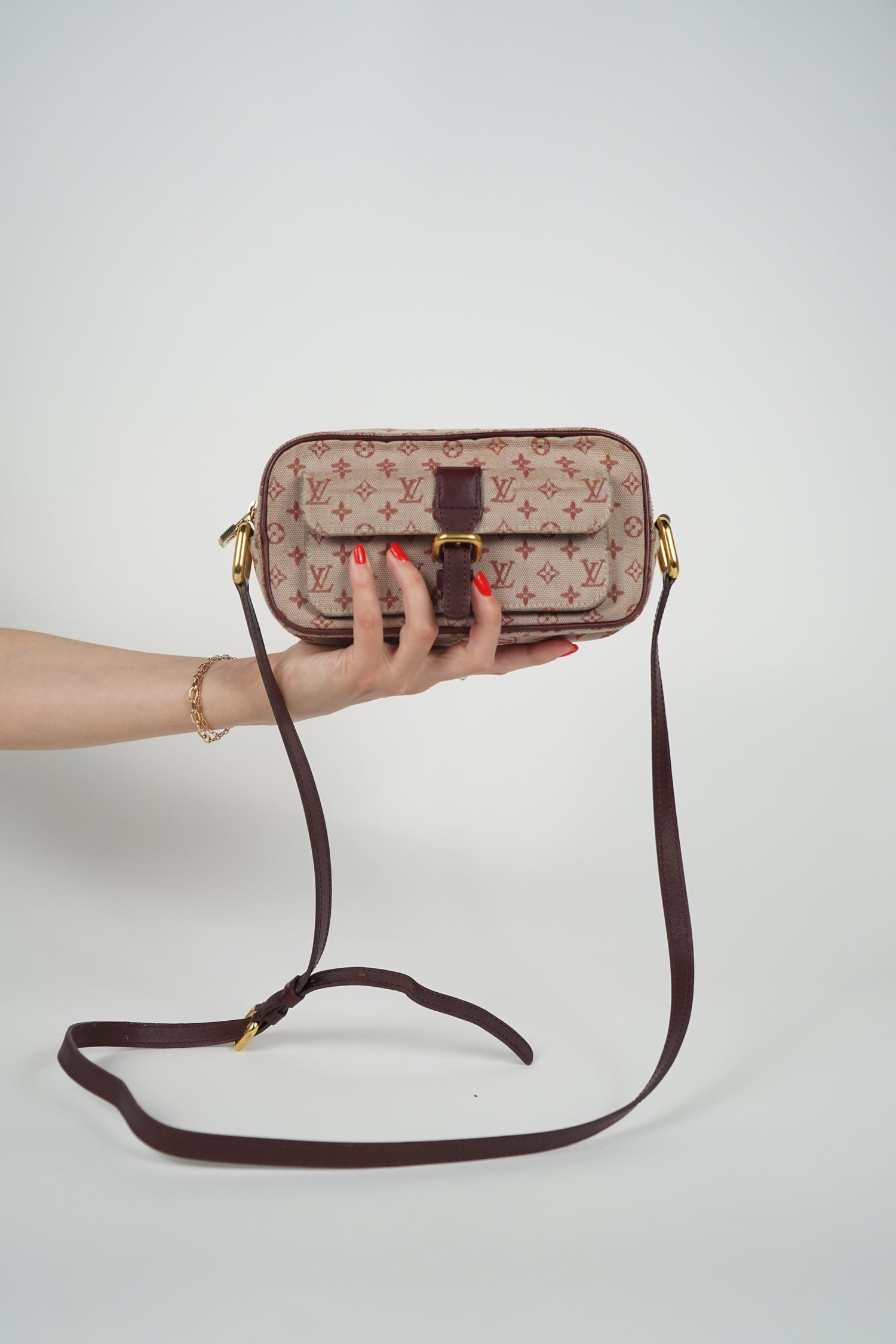 Vintage Louis Vuitton Pink Monogram Crossbody Bag