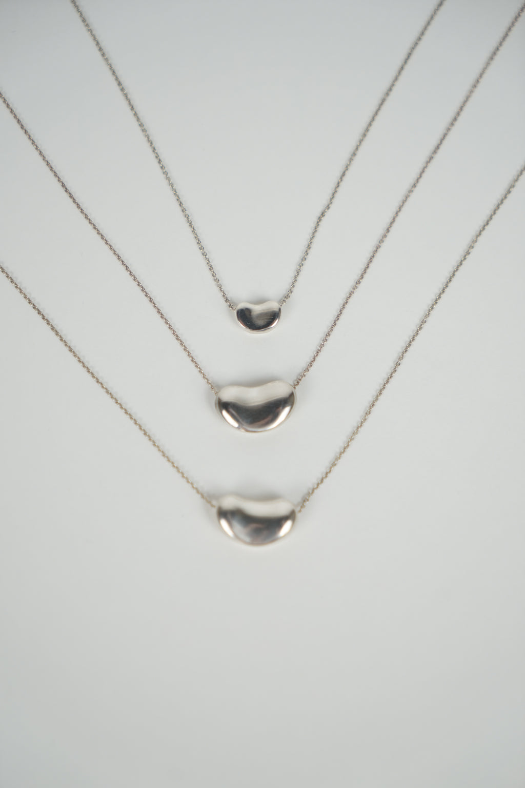 Vintage Tiffany Silver Small Pendant Necklace