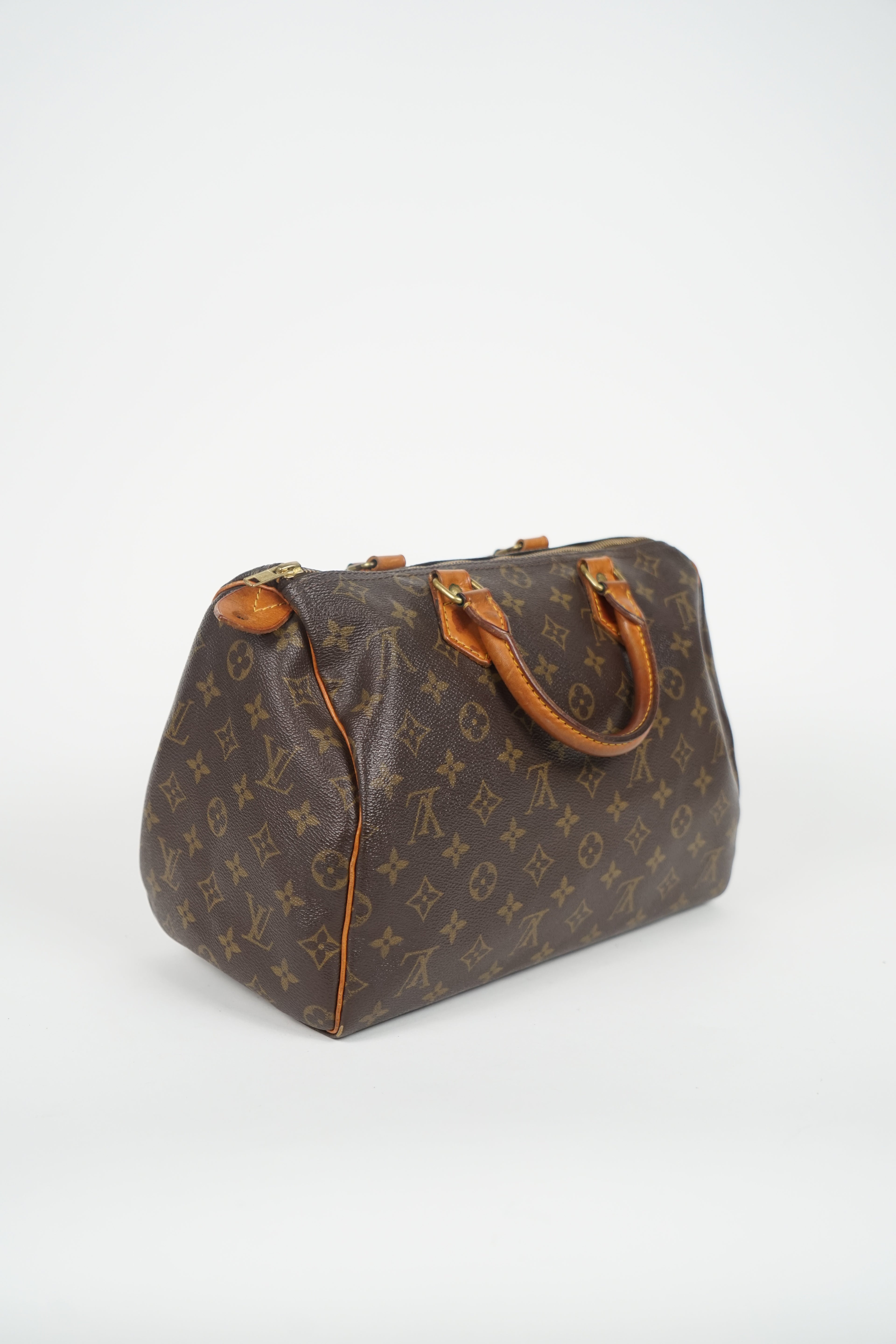 Vintage Louis Vuitton Classic Monogram Speedy Bag 30