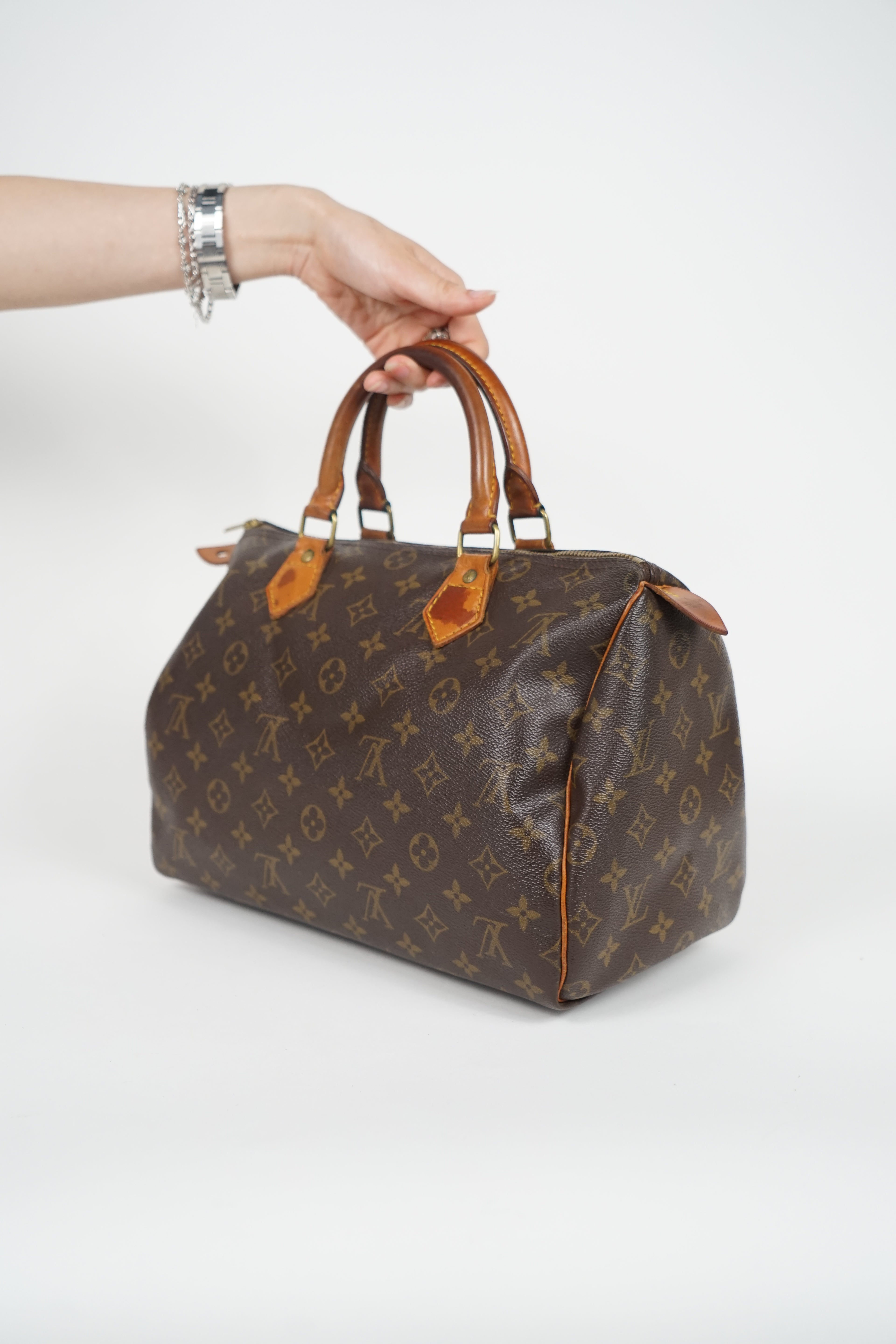 Vintage Louis Vuitton Classic Monogram Speedy Bag 30