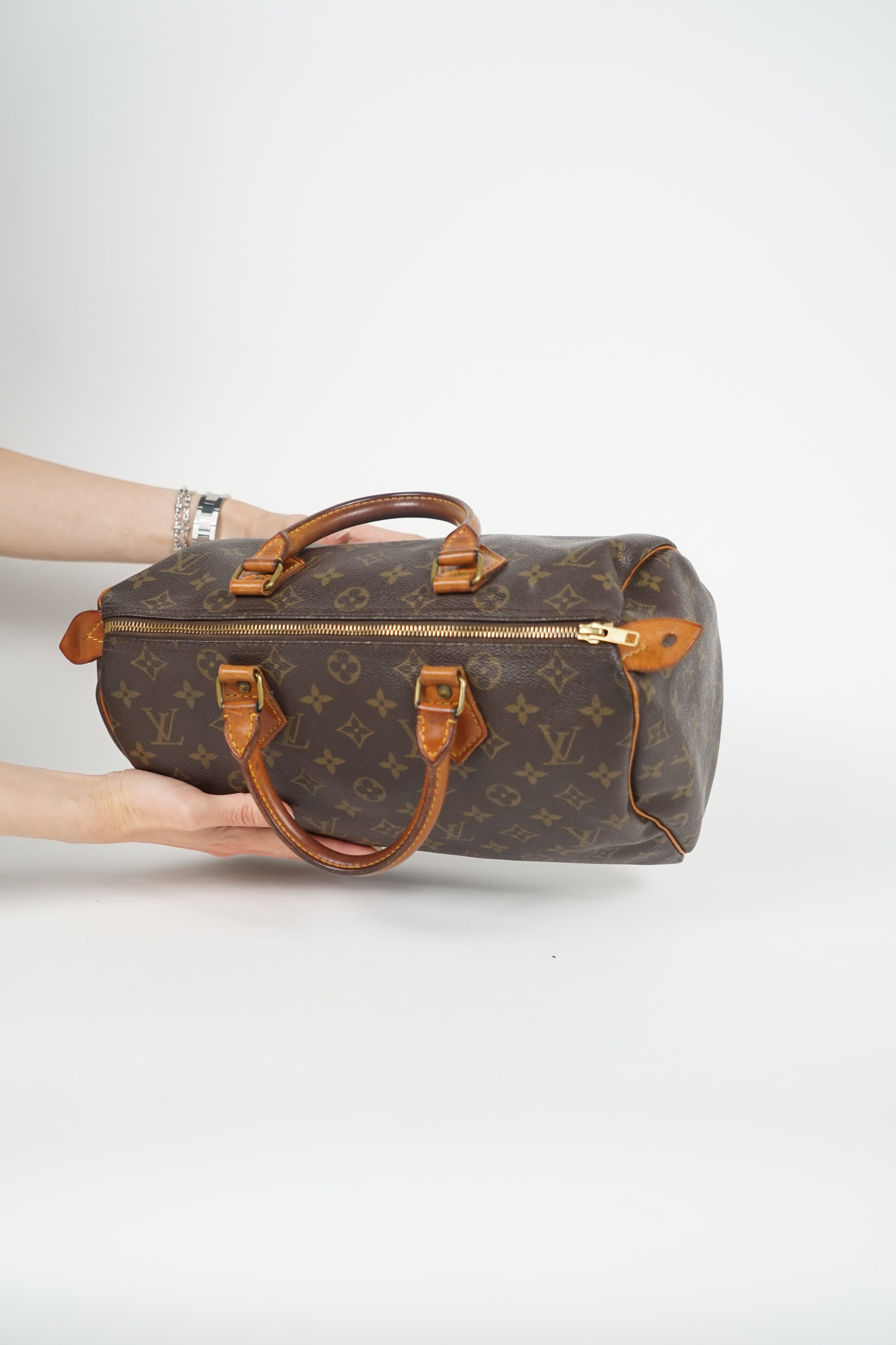 Vintage Louis Vuitton Classic Monogram Speedy Bag 30