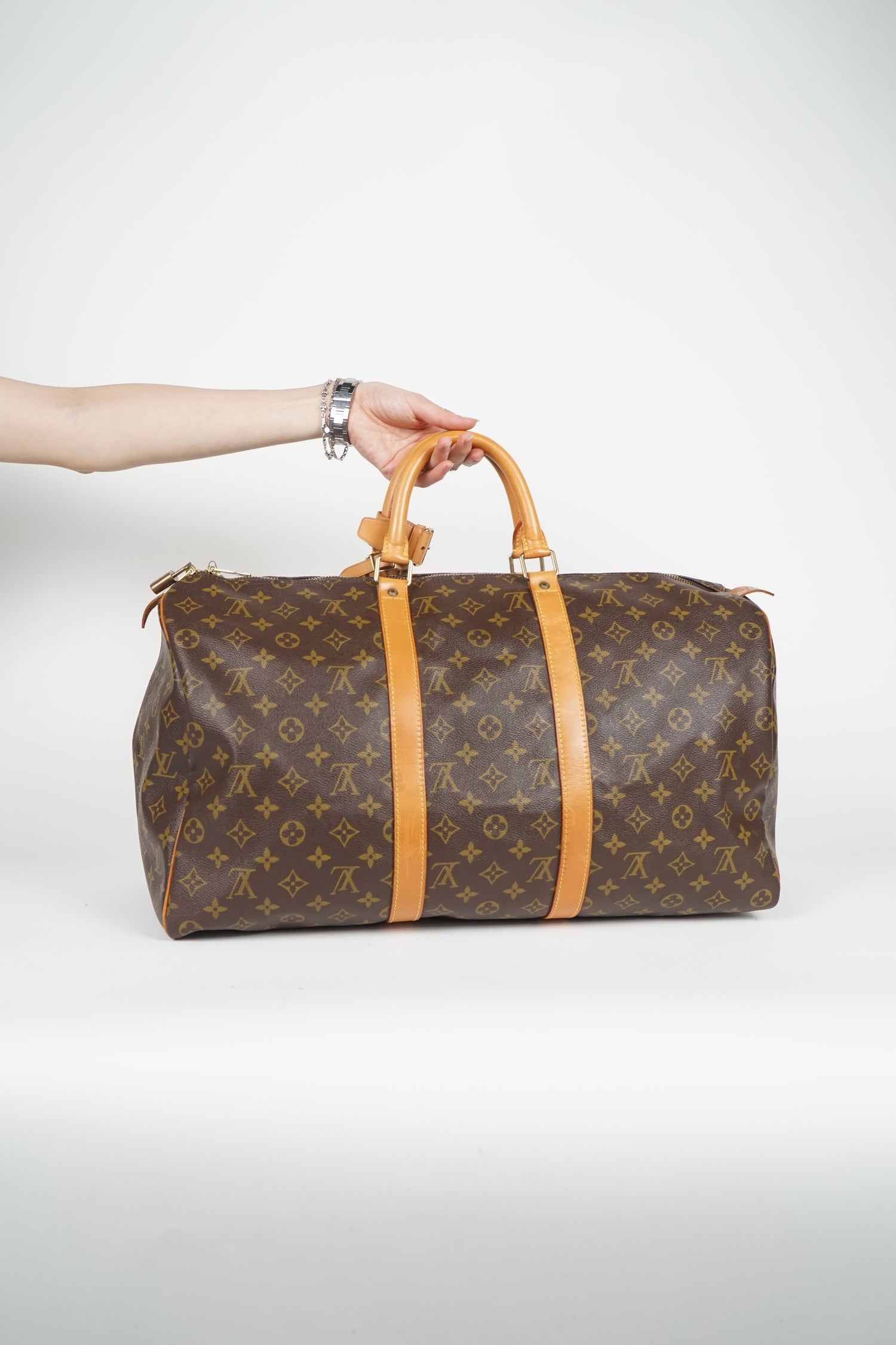 Vintage Louis Vuitton Classic Monogram Duffle 50