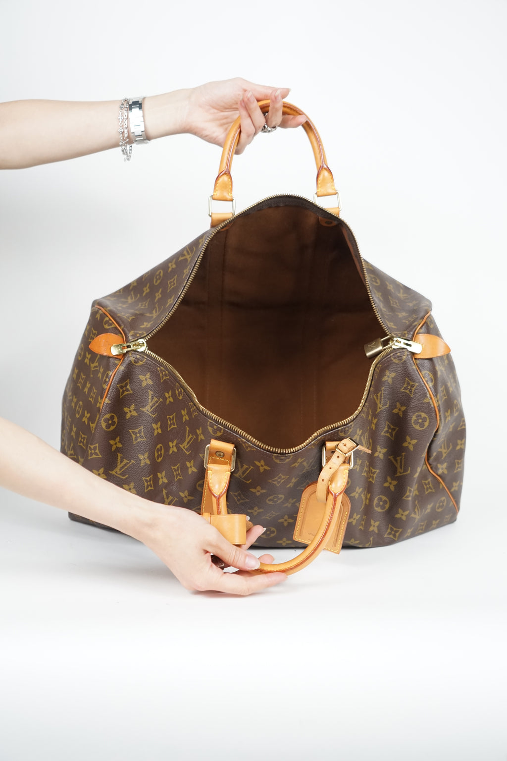 Vintage Louis Vuitton Classic Monogram Duffle 50