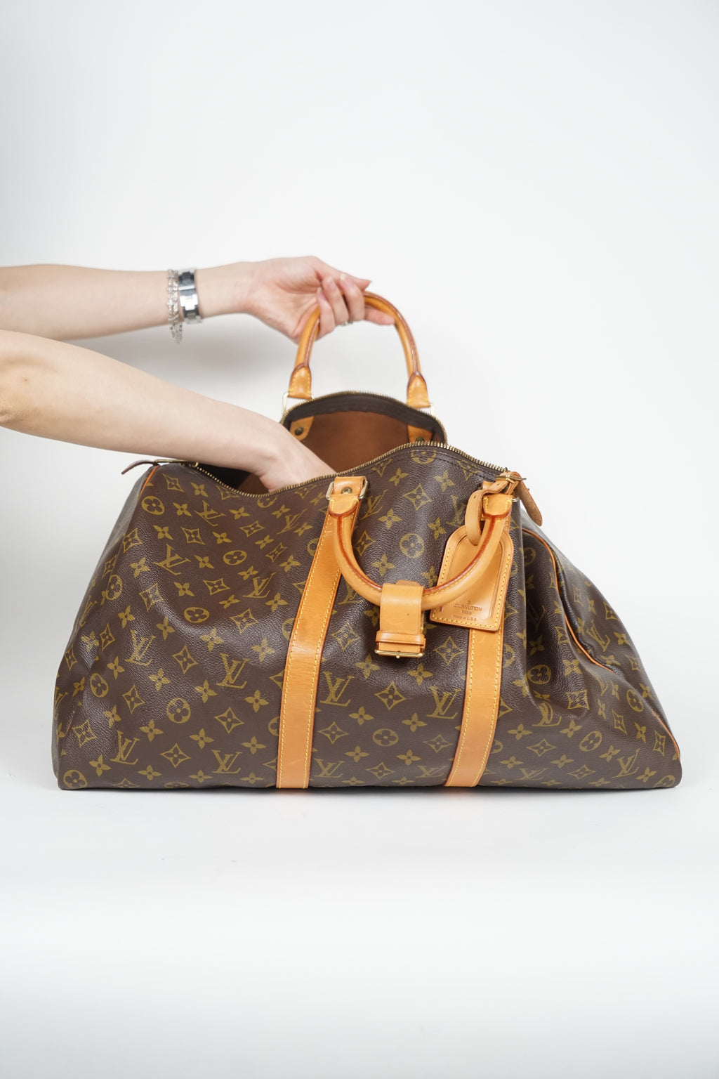 Vintage Louis Vuitton Classic Monogram Duffle 50