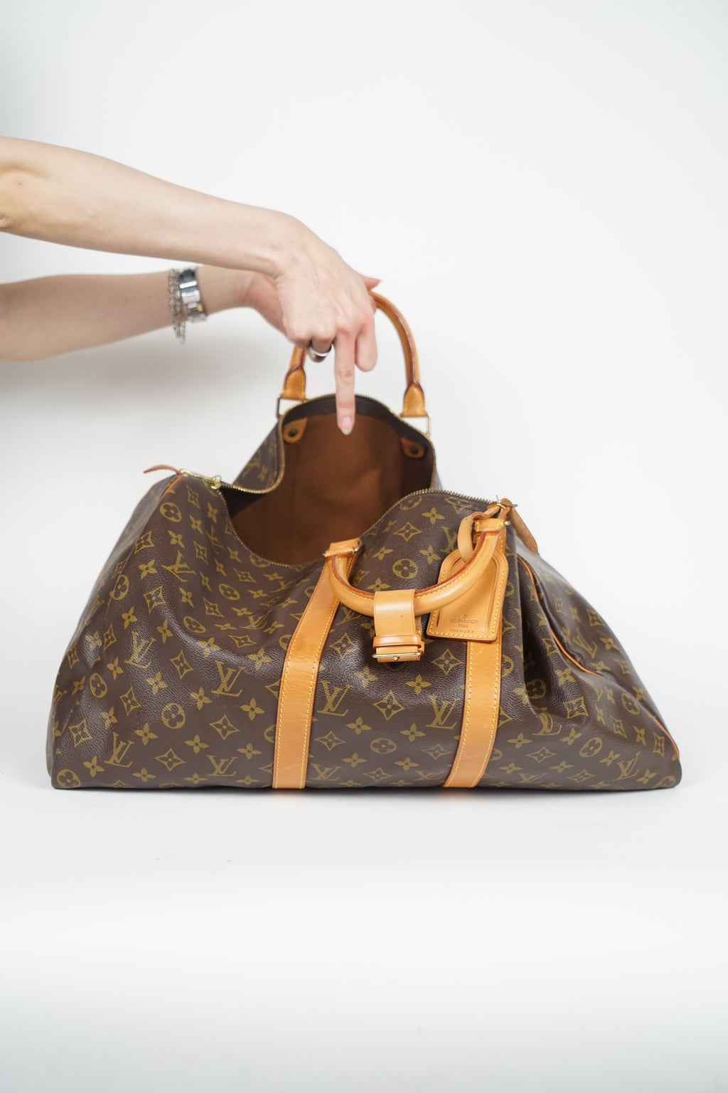 Vintage Louis Vuitton Classic Monogram Duffle 50