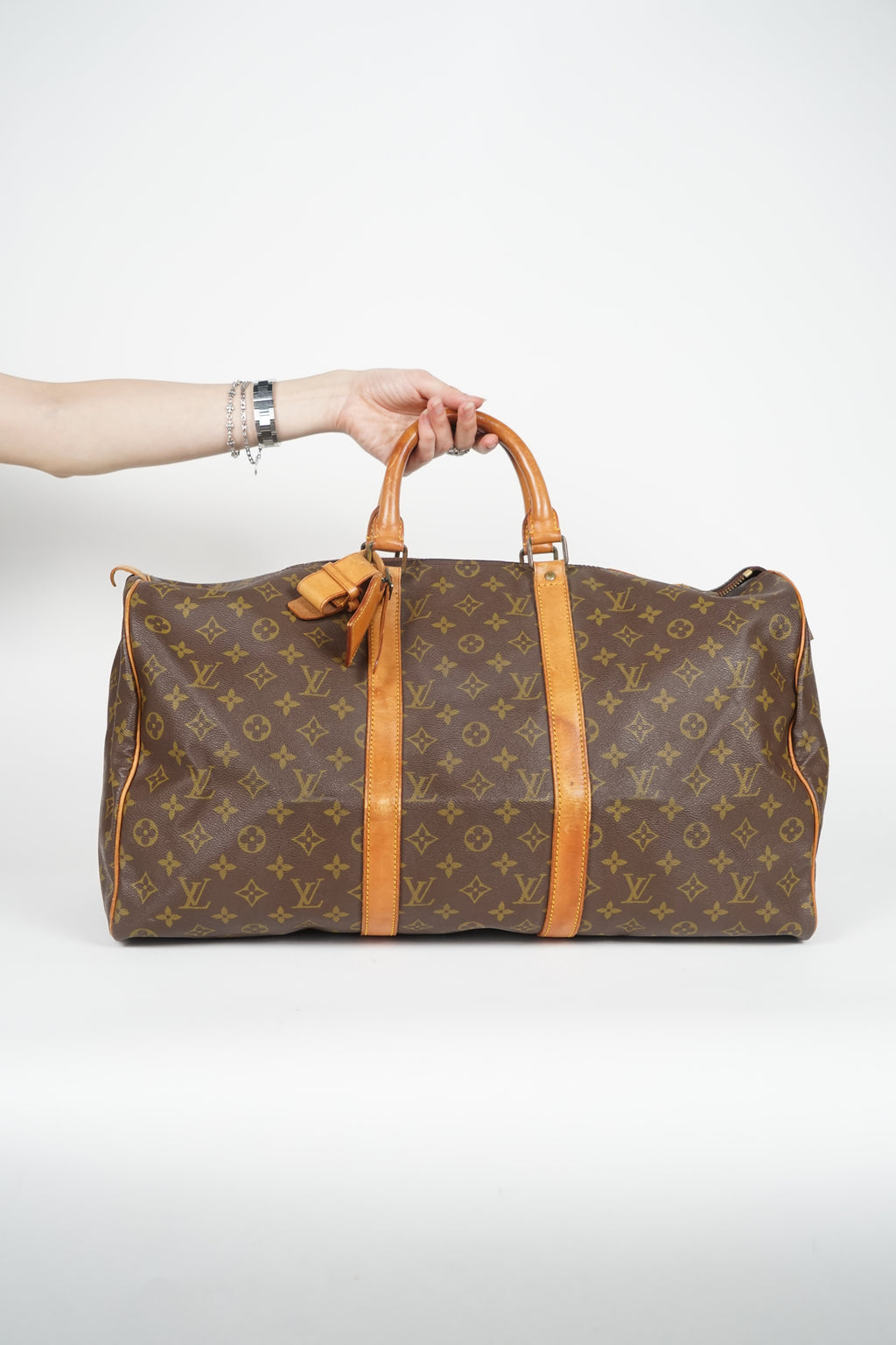 Vintage Louis Vuitton Classic Monogram Duffle 50
