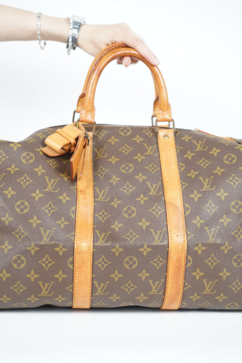 Vintage Louis Vuitton Classic Monogram Duffle 50
