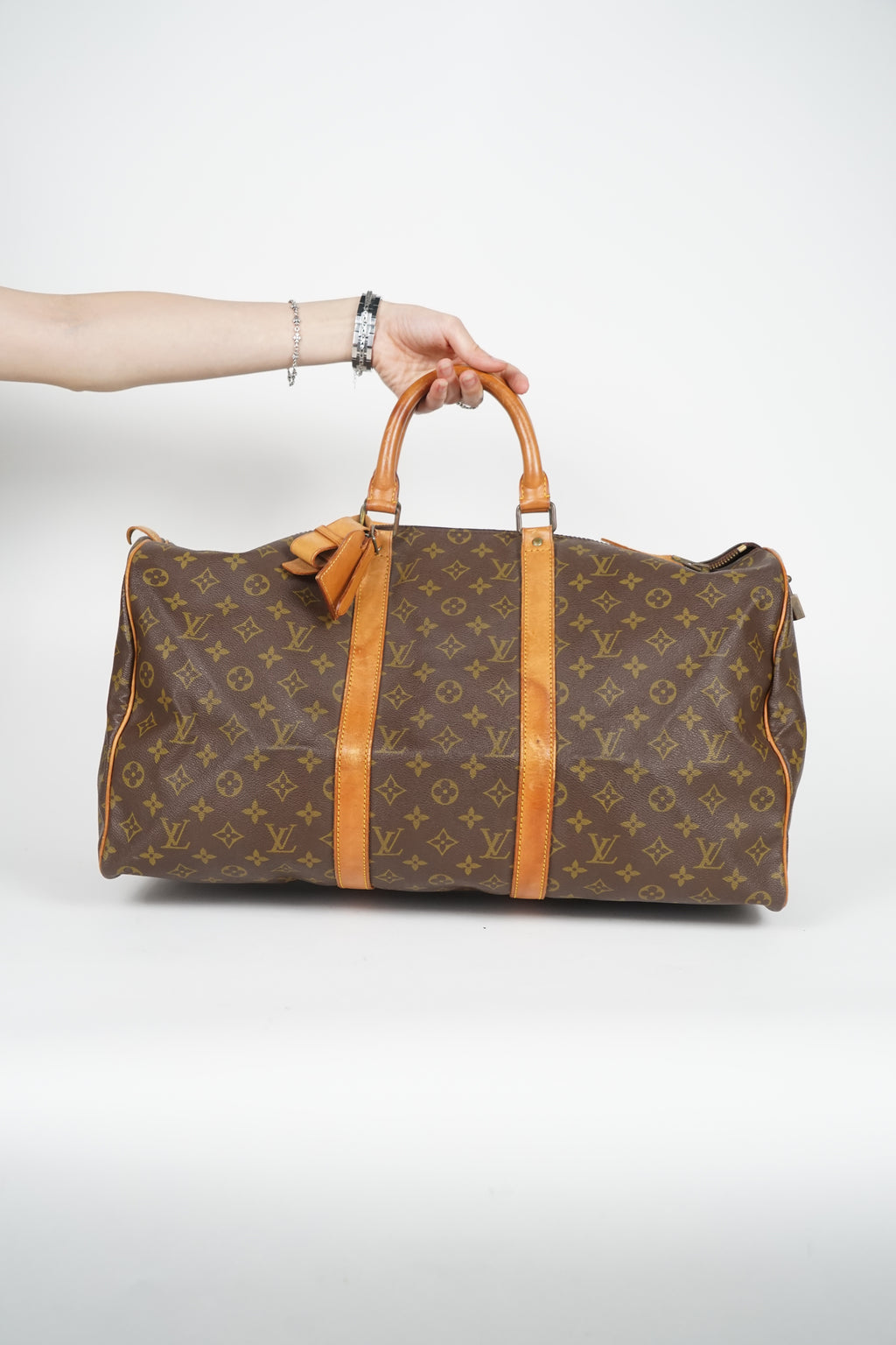 Vintage Louis Vuitton Classic Monogram Duffle 50