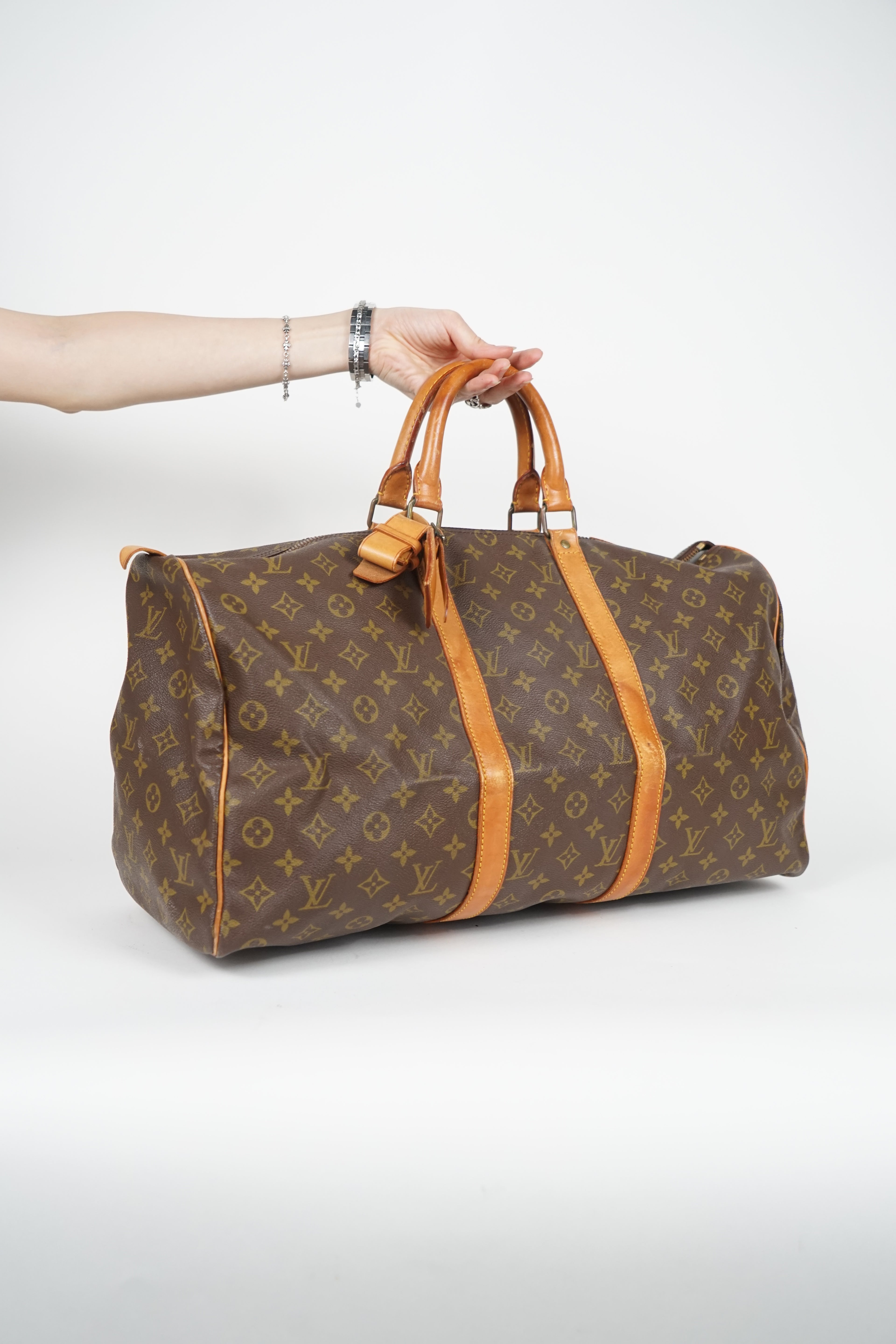 Vintage Louis Vuitton Classic Monogram Duffle 50