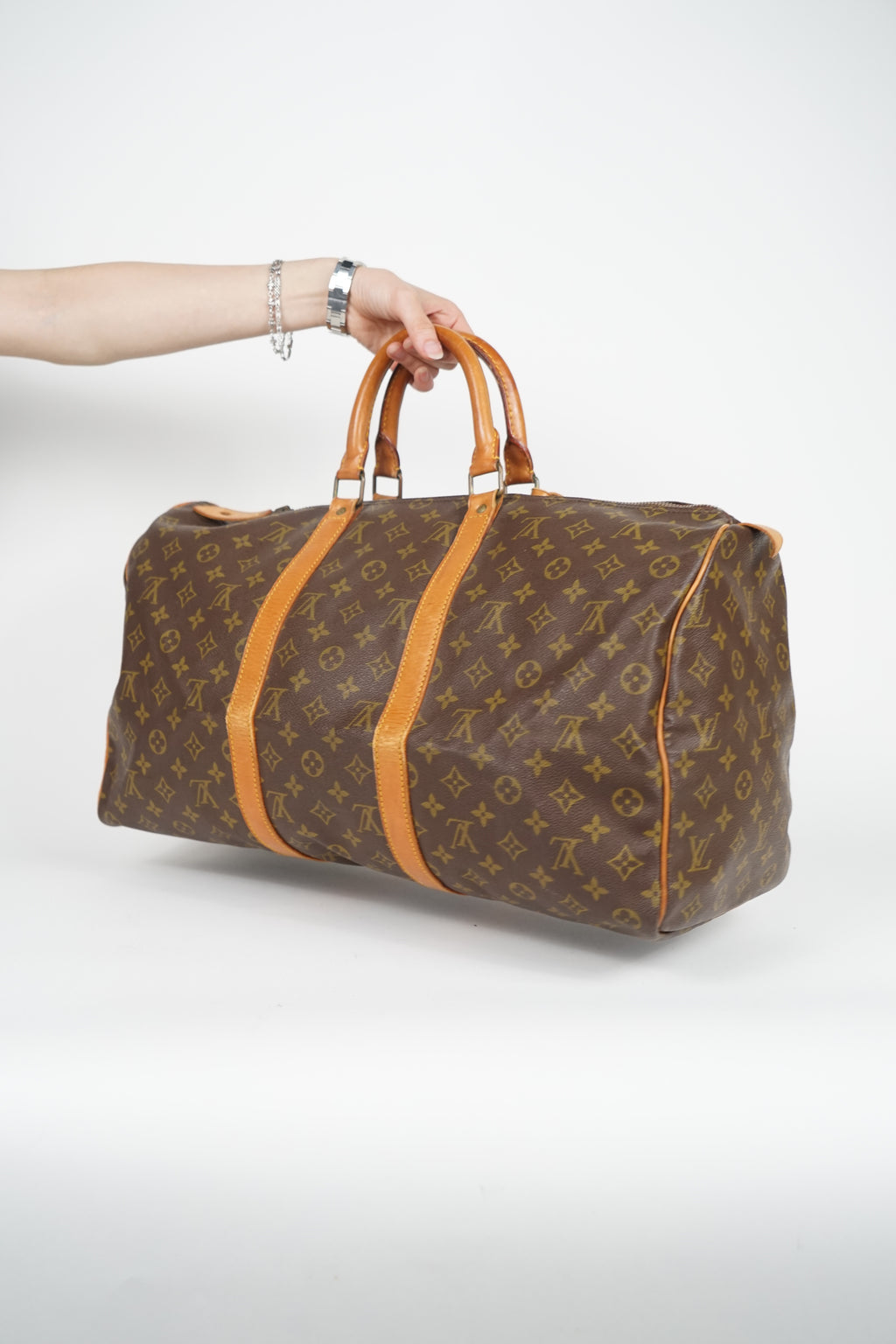 Vintage Louis Vuitton Classic Monogram Duffle 50