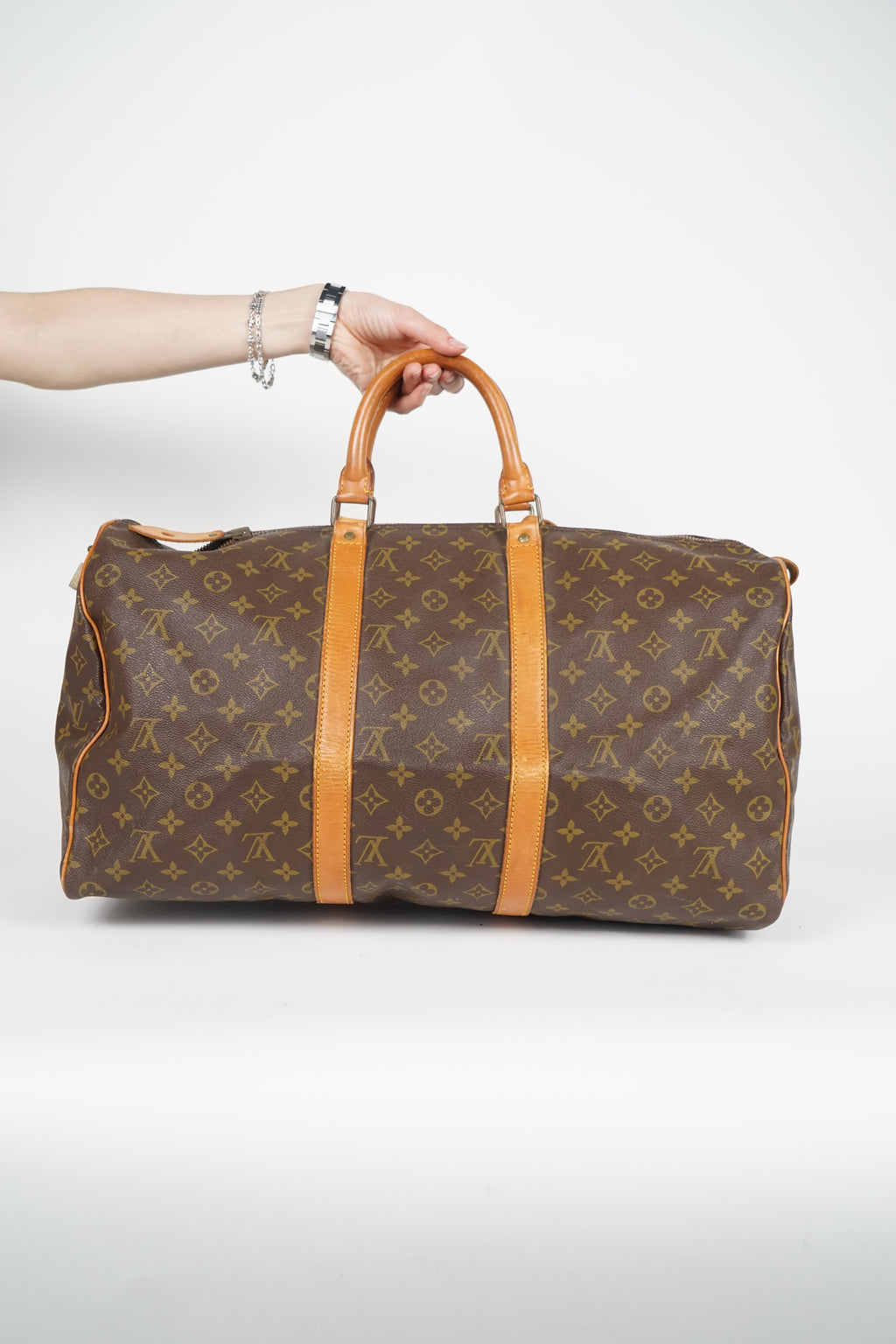 Vintage Louis Vuitton Classic Monogram Duffle 50
