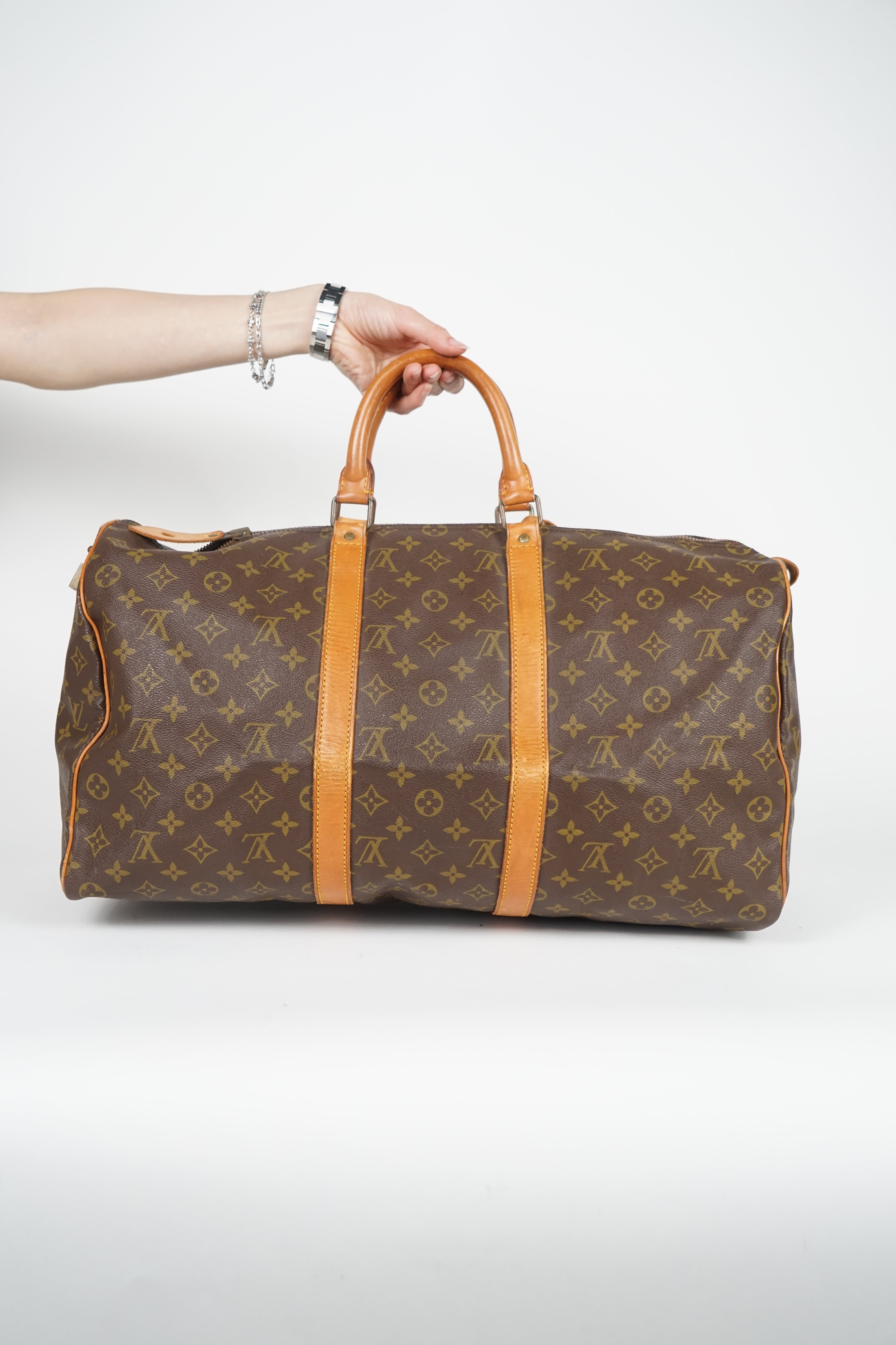 Vintage Louis Vuitton Classic Monogram Duffle 50